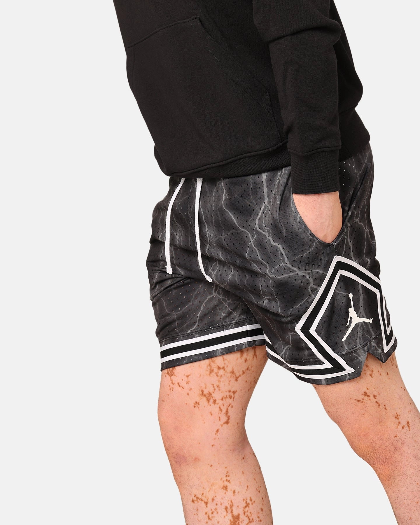 Jordan Dri-FIT Sport Diamond Shorts Black/White evening dress