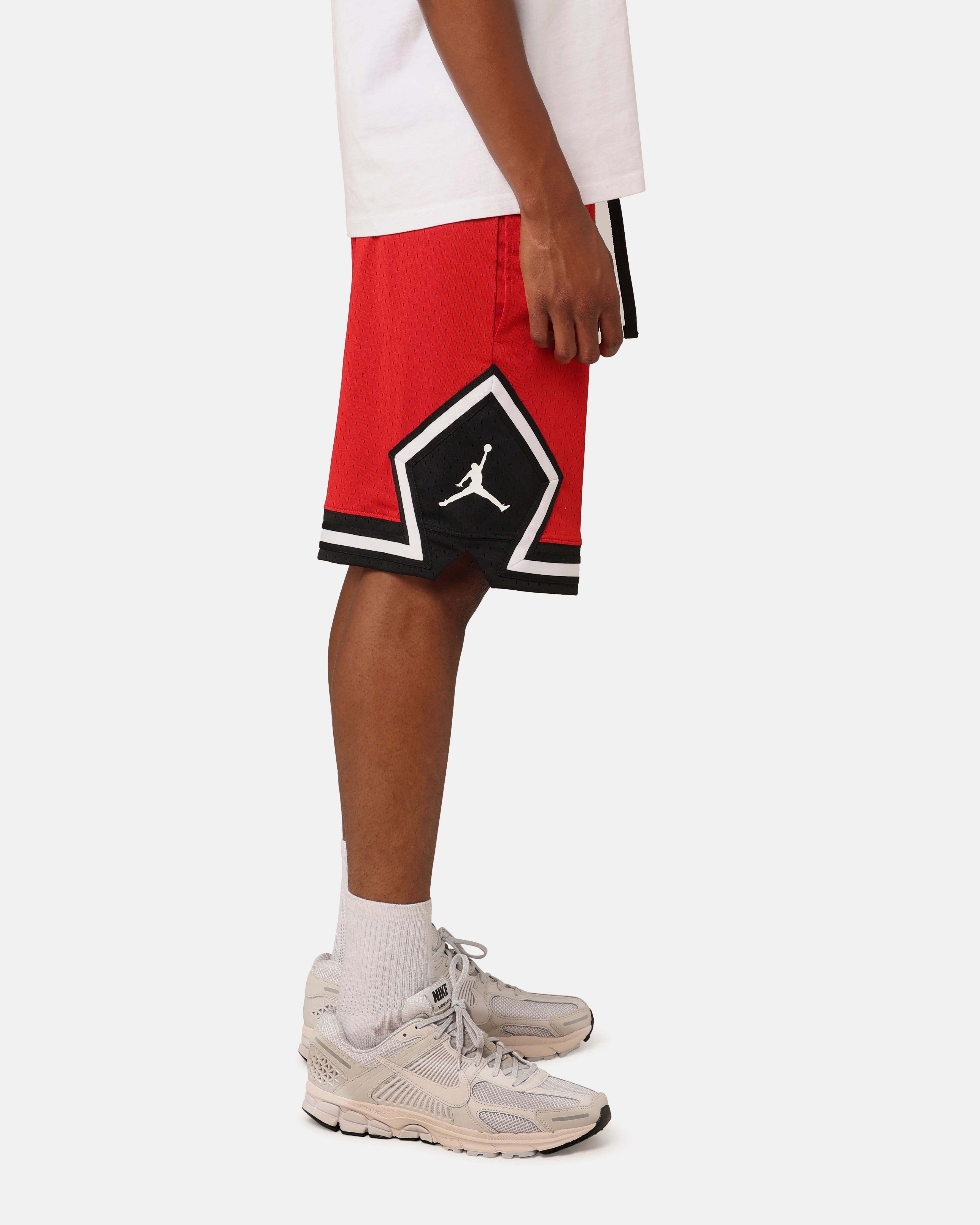 men's clothing Athletic Vibe Jordan Dri-FIT Sport Diamond Shorts Gym Red/Black