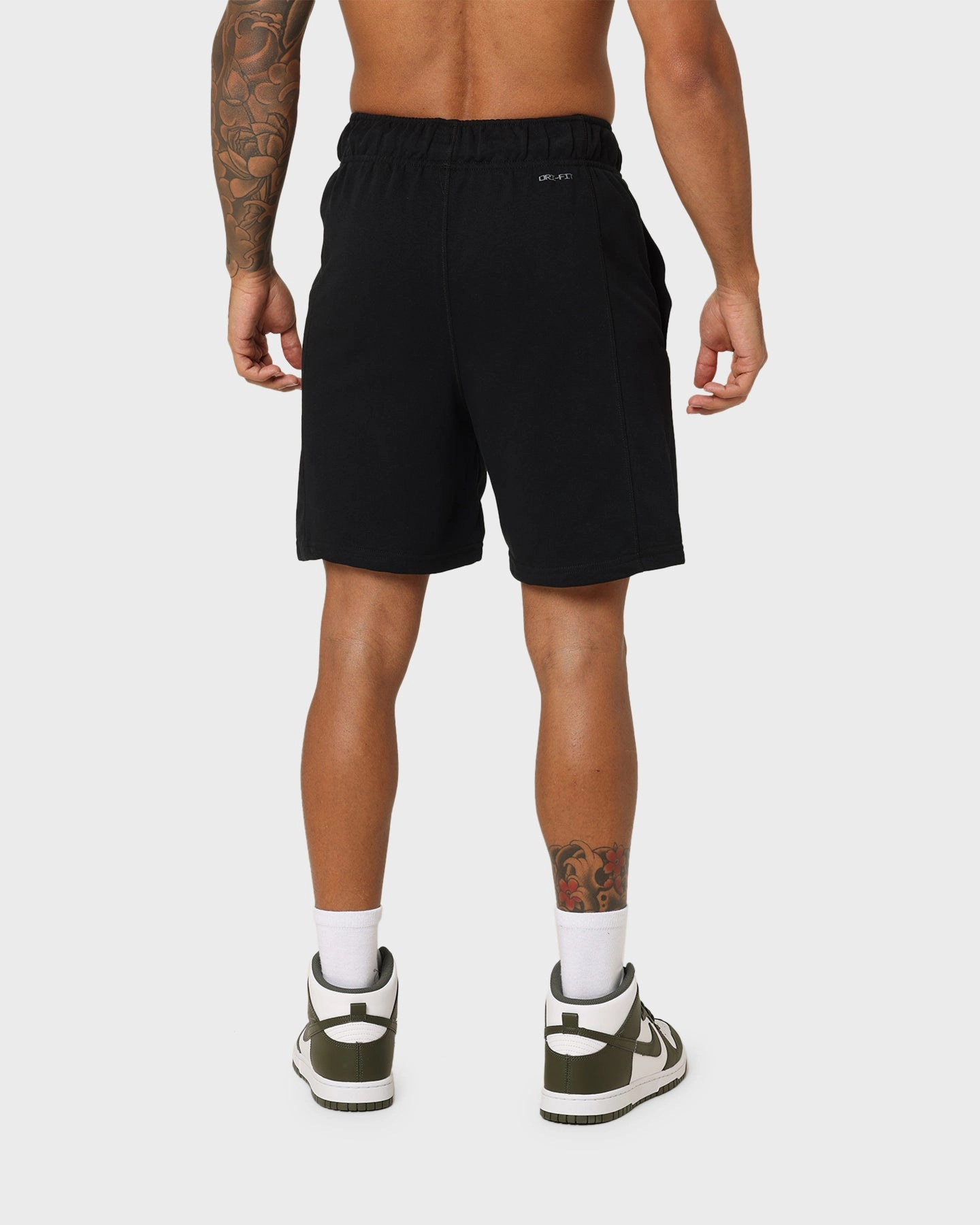 Jordan Dri-FIT Sport Shorts Black/Black/White Weekend Outfit