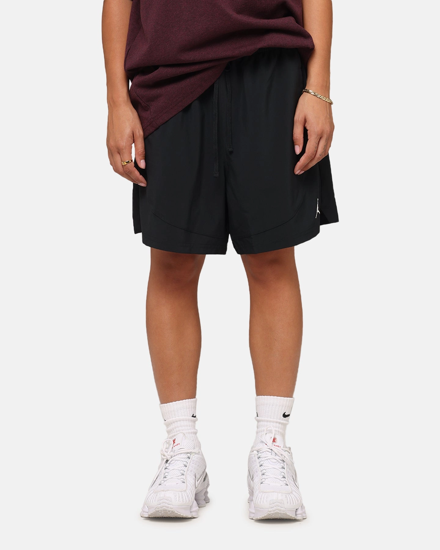 Snowboarding Gear Jordan Dri-FIT Woven Shorts Black/White