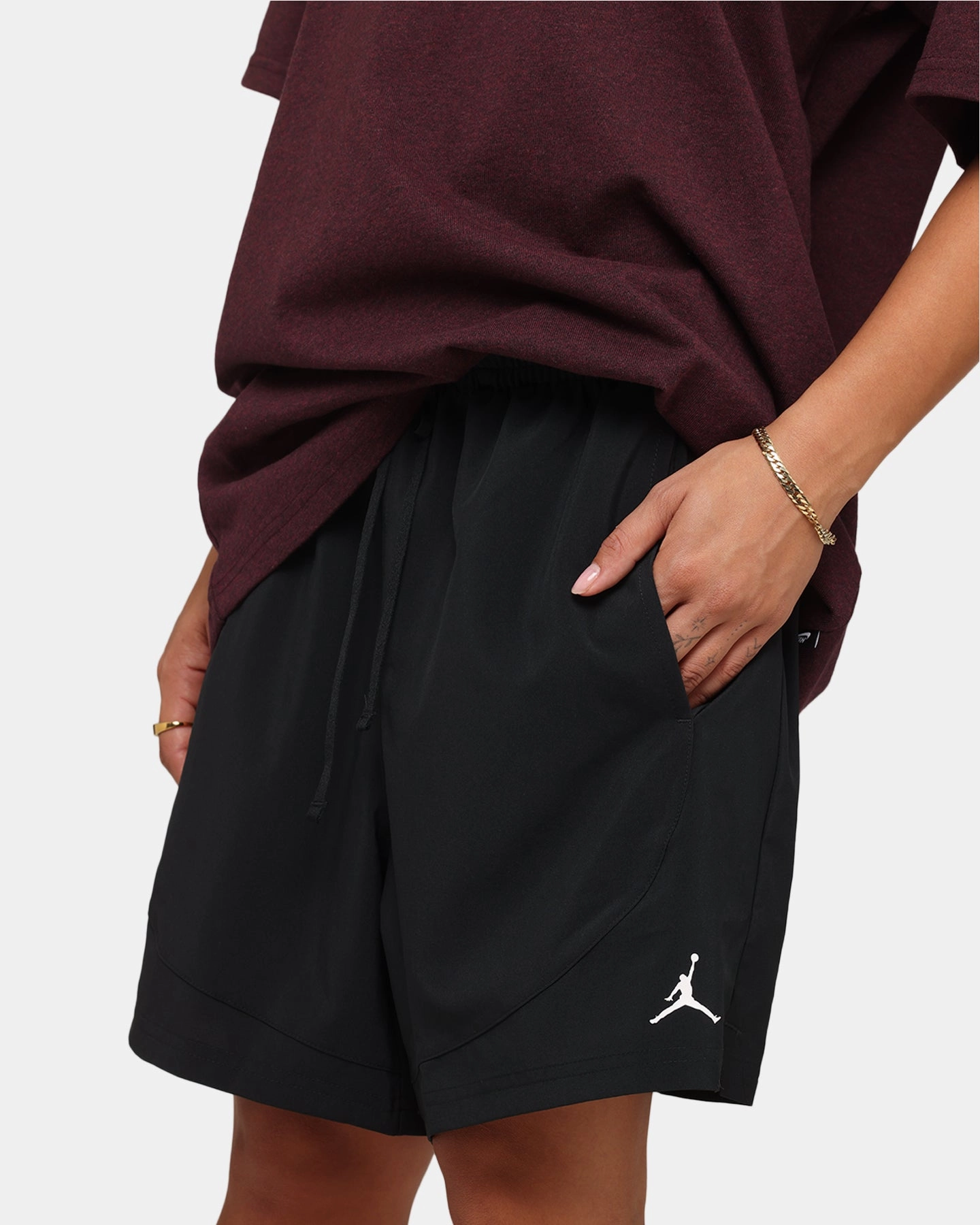 Office Wear Jordan Dri-FIT Woven Shorts Black/White