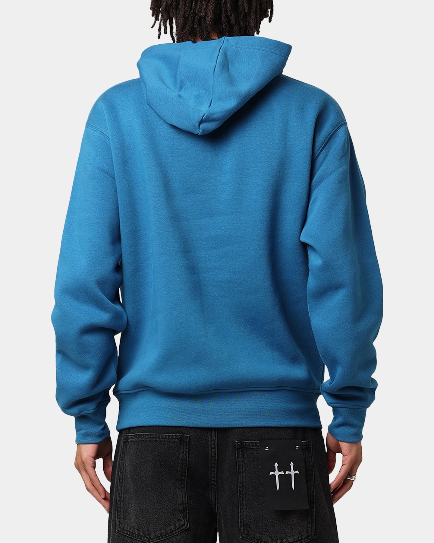 Jordan Essential Brooklyn Fleece Pullover Hoodie Industrial Blue Reflective Trim