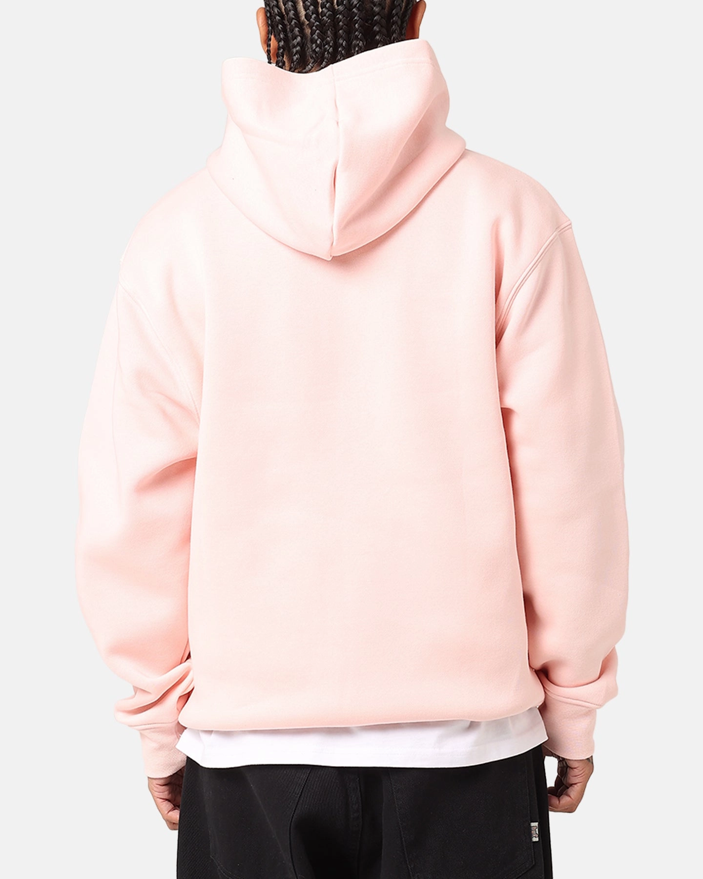 Speak Blueprint Jordan Essential Brooklyn Fleece Pullover Hoodie Pink/White