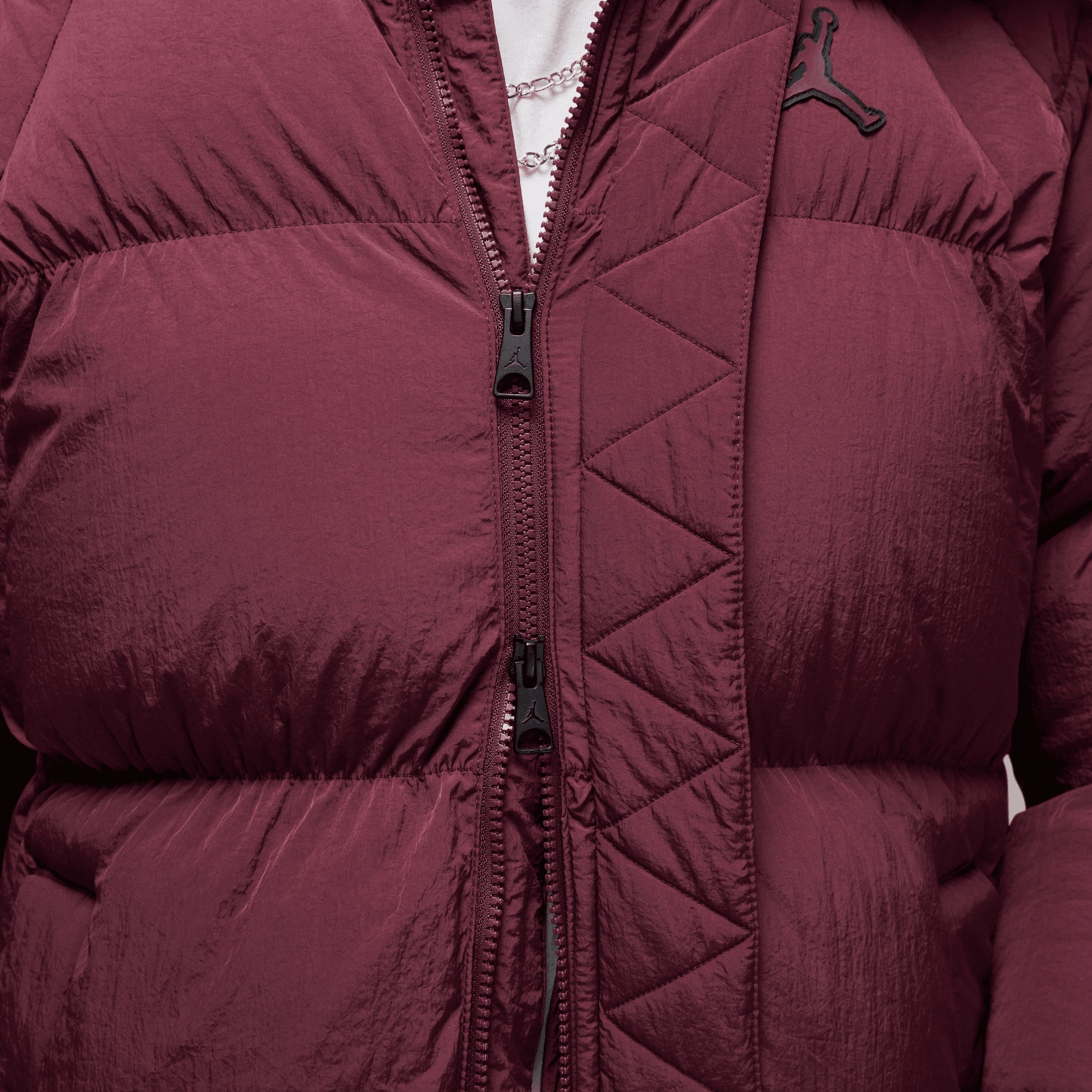 Jordan Essential Puffer Jacket 'Cherrywood' Outdoor Adventure HiddenPockets