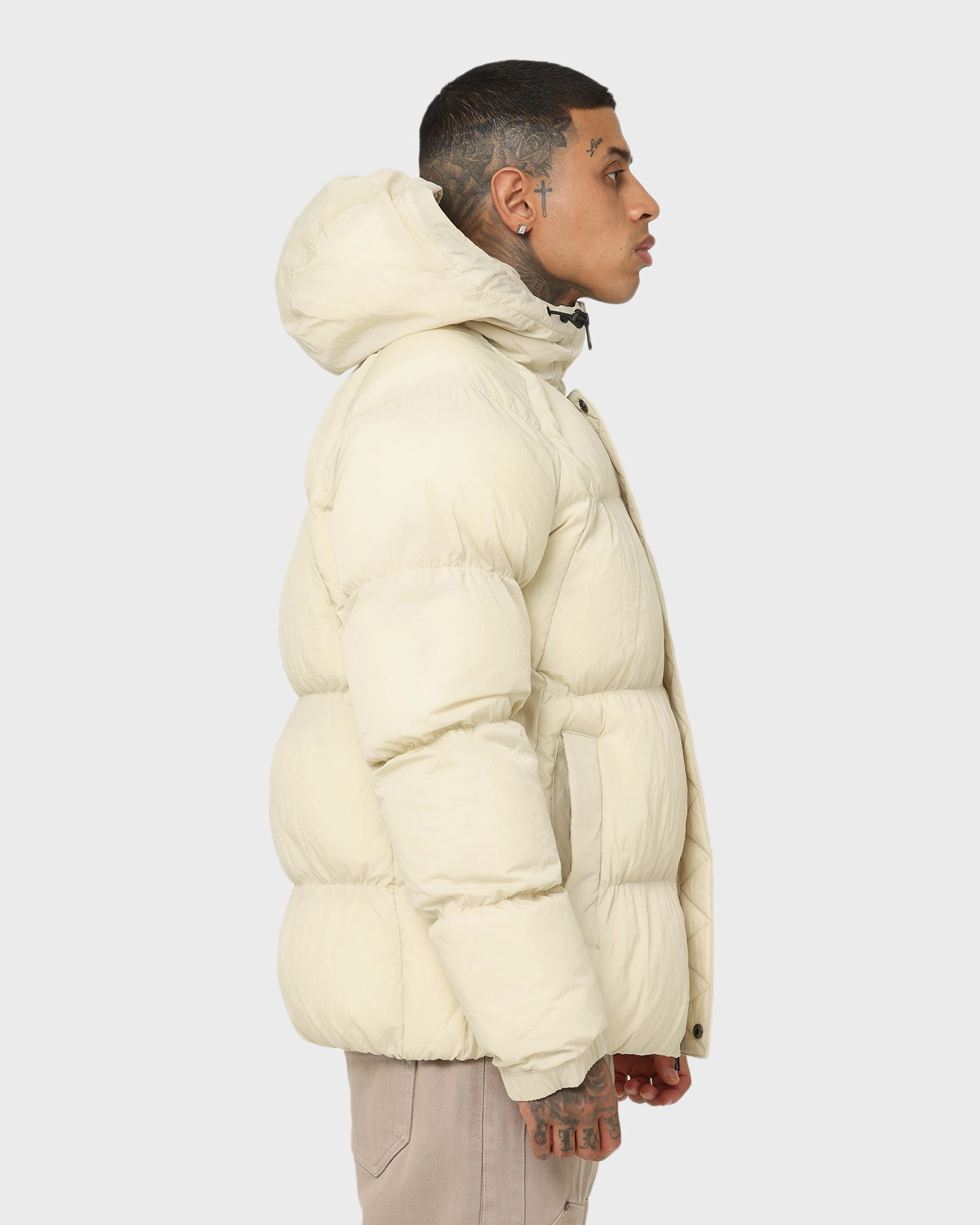 Urban Ease Jordan Essential Puffer Jacket Rattan