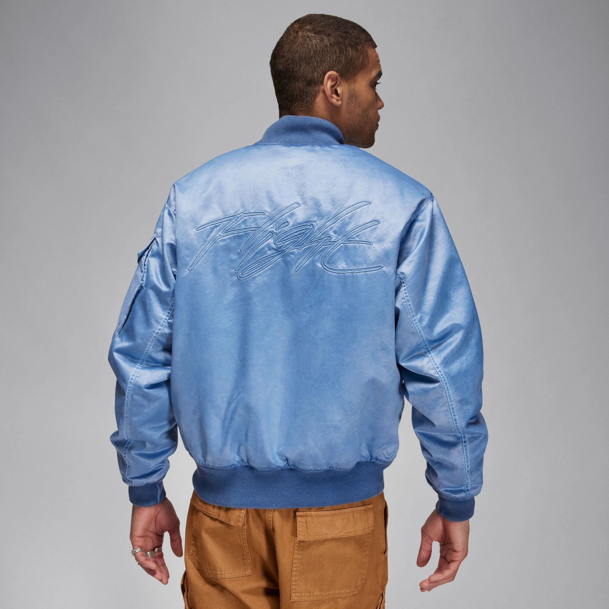 Abrasion Proof Edging Jordan Essentials Bomber 'Blue Grey'