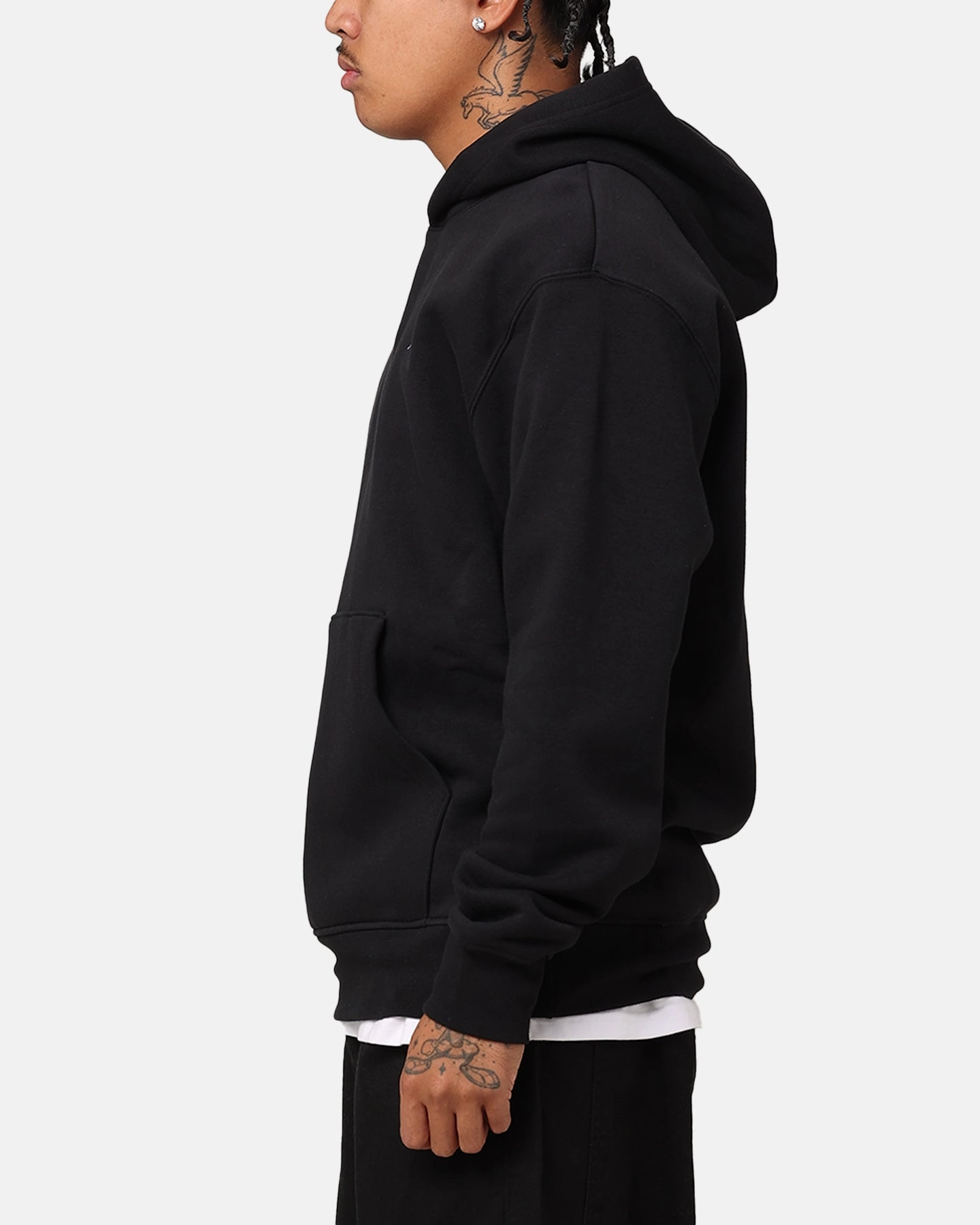 Jordan Essentials Fleece Pullover Black/Black/White Memory