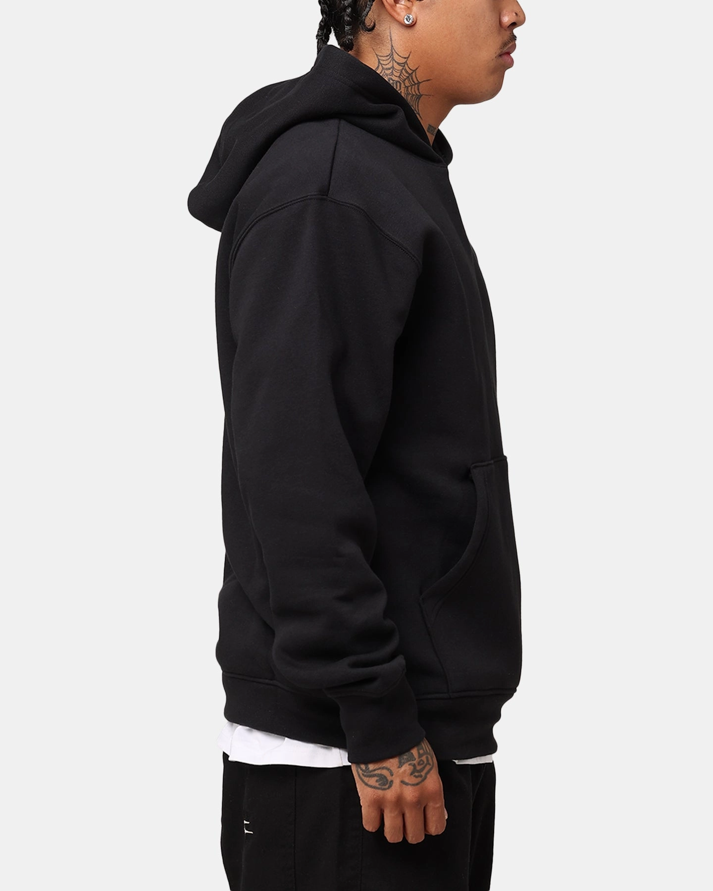 Jordan Essentials Fleece Pullover Black/Black/White slim Protect
