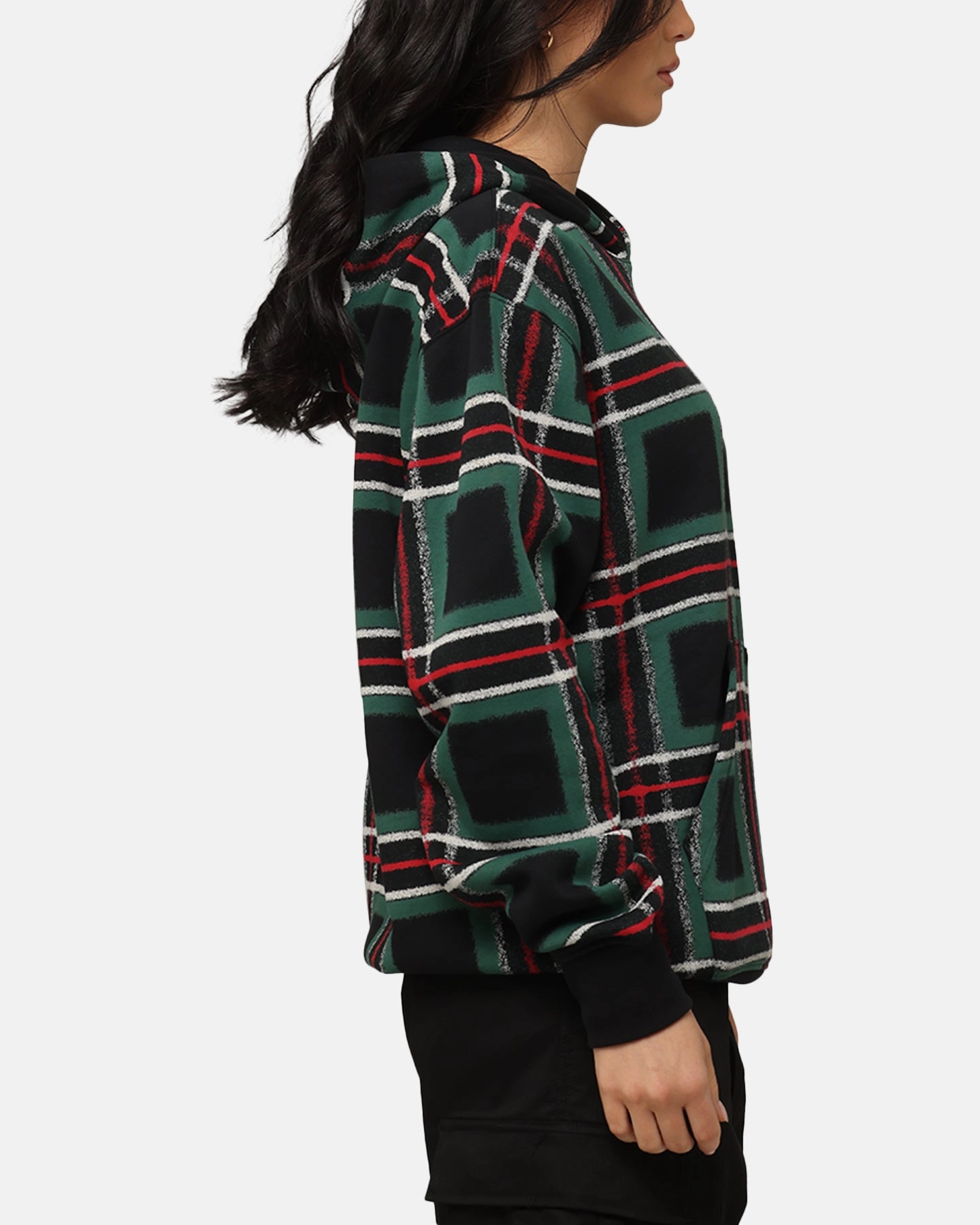 Jordan Essentials Holiday Fleece Pullover Hoodie Black/Sail Trendy Outerwear
