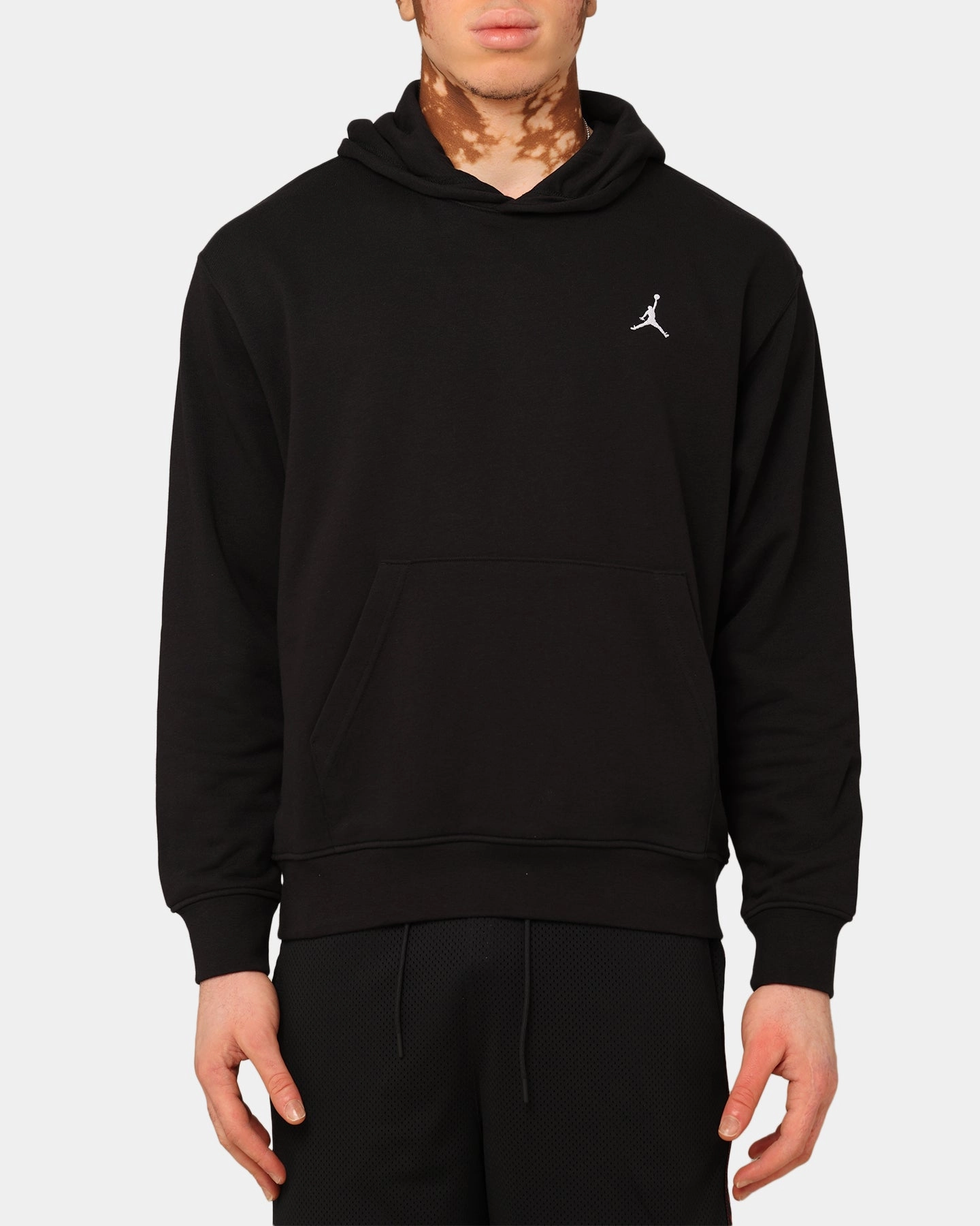 Heal Contest Jordan Essentials Loopback Fleece Pullover Hoodie Black/Black/White