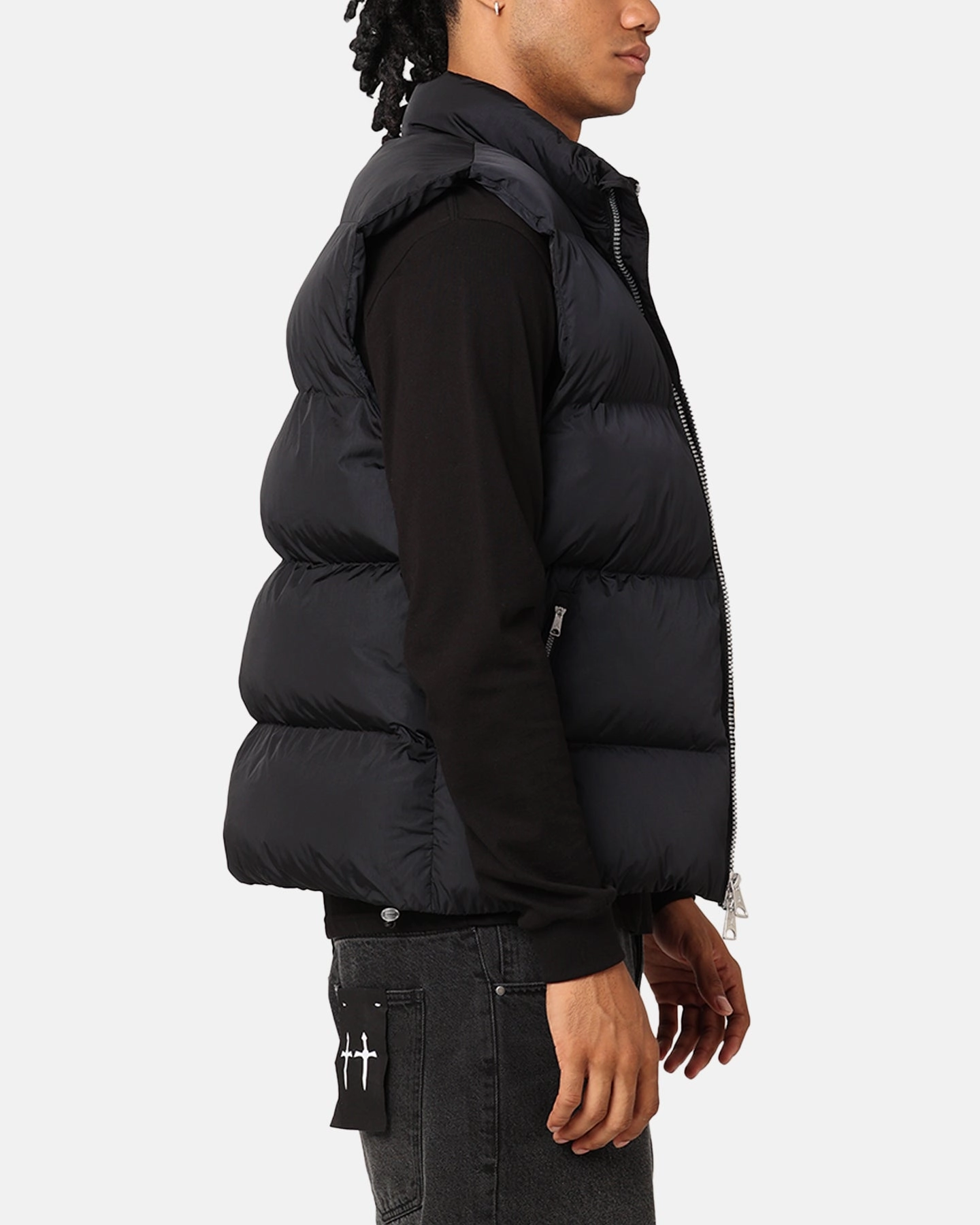 Jordan Essentials Statement Eco Vest Black/Sail Christmas