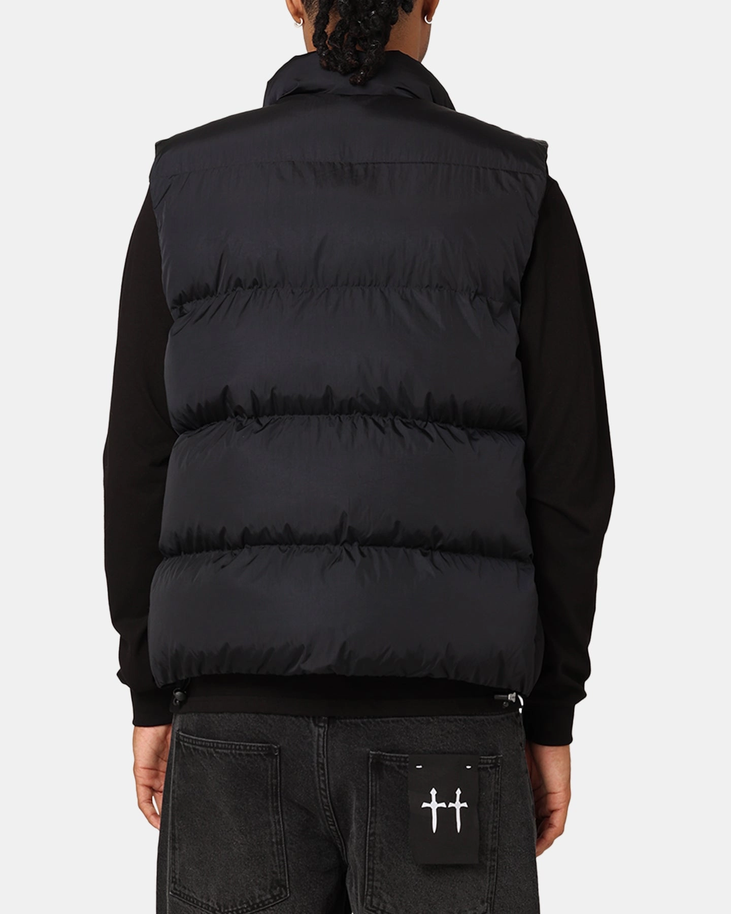 Trilby Jordan Essentials Statement Eco Vest Black/Sail