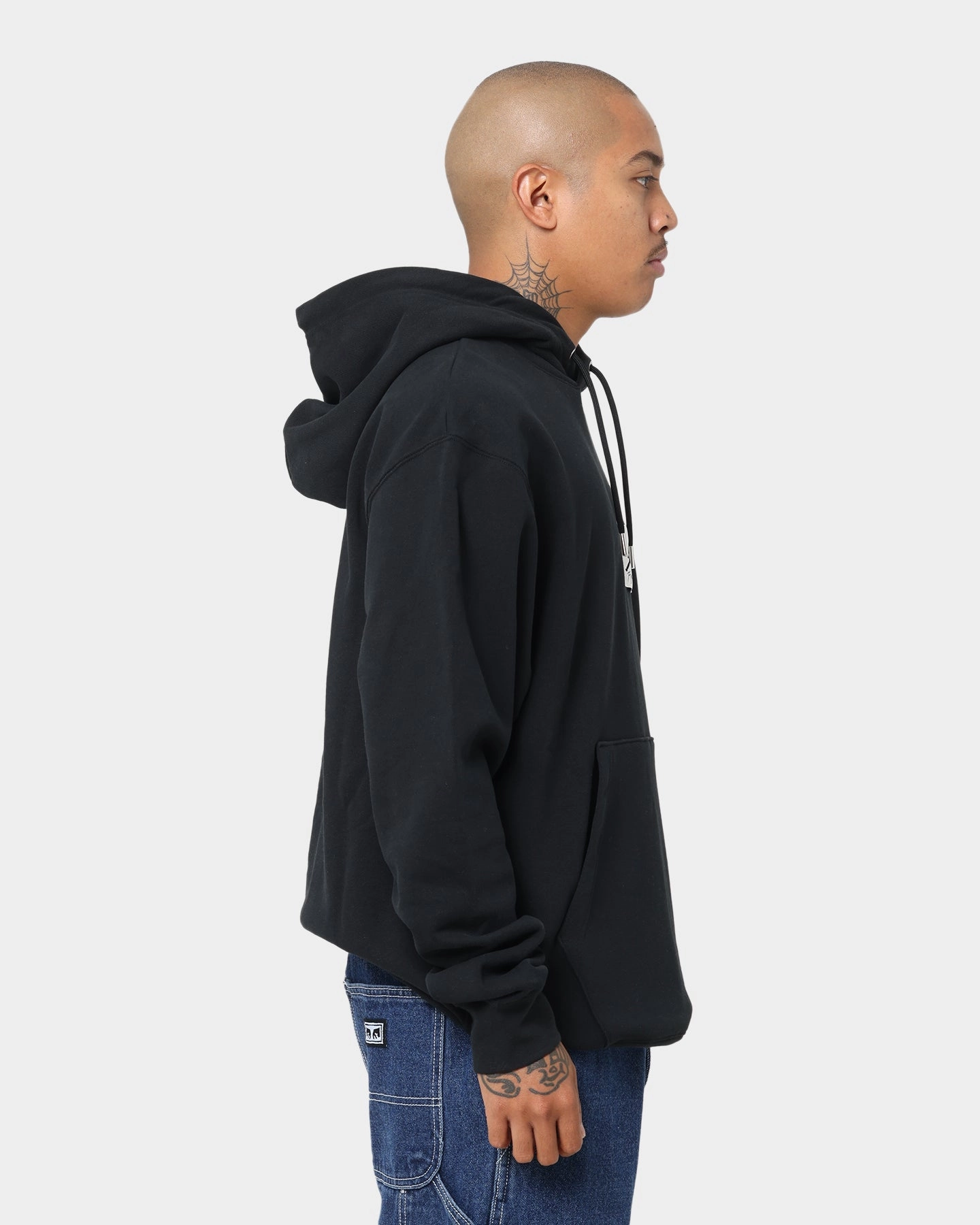 Moment Flexible Hem Jordan Essentials Statement Fleece Hoodie Black