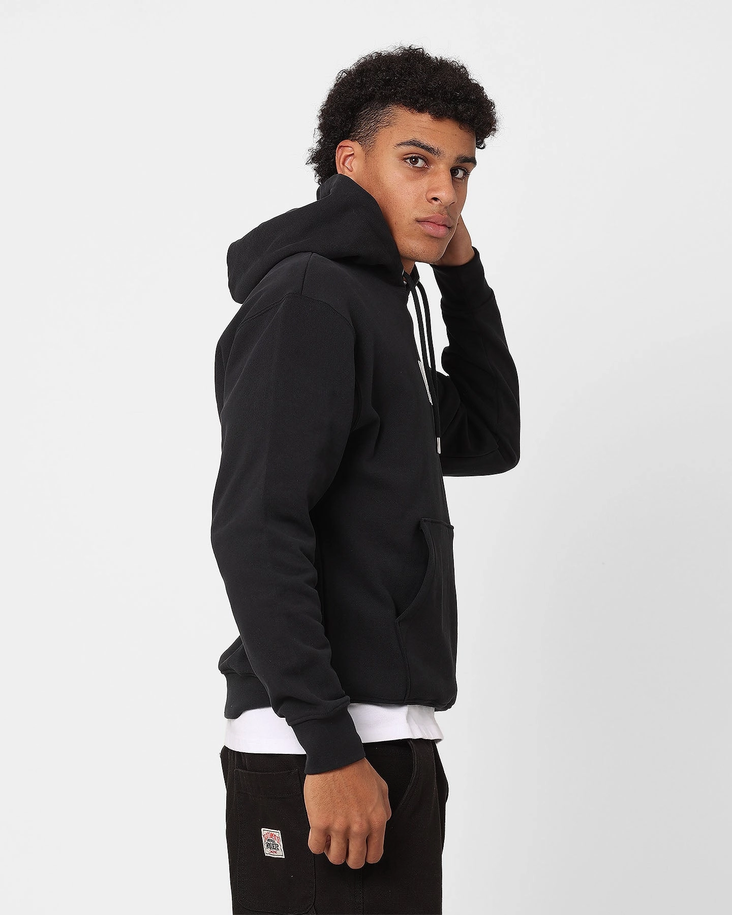 Jordan Essentials Statement Fleece Pullover Hoodie Black/Sail Roll