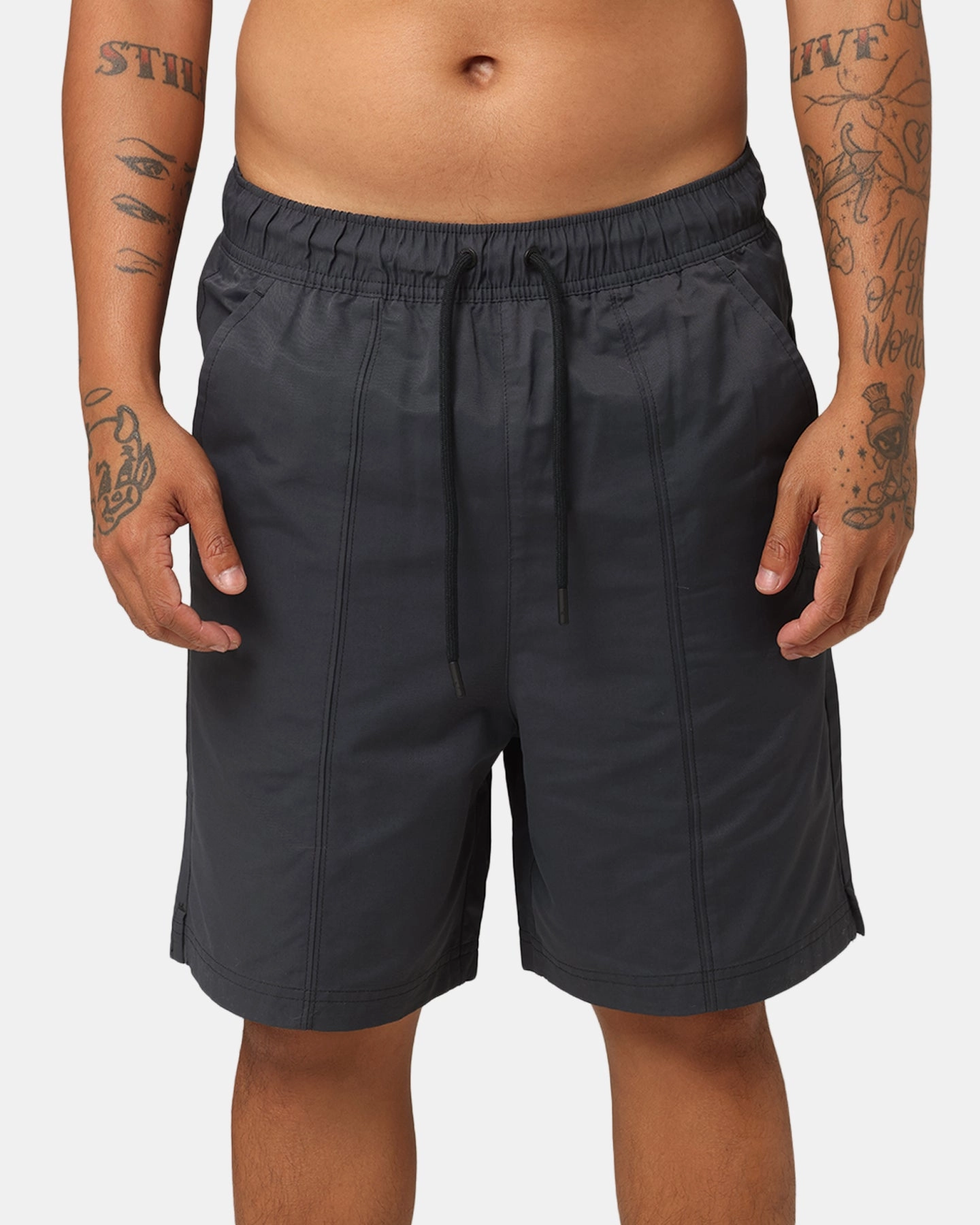 Jordan Essentials Woven Shorts Black/Black Geometric Pattern camisole