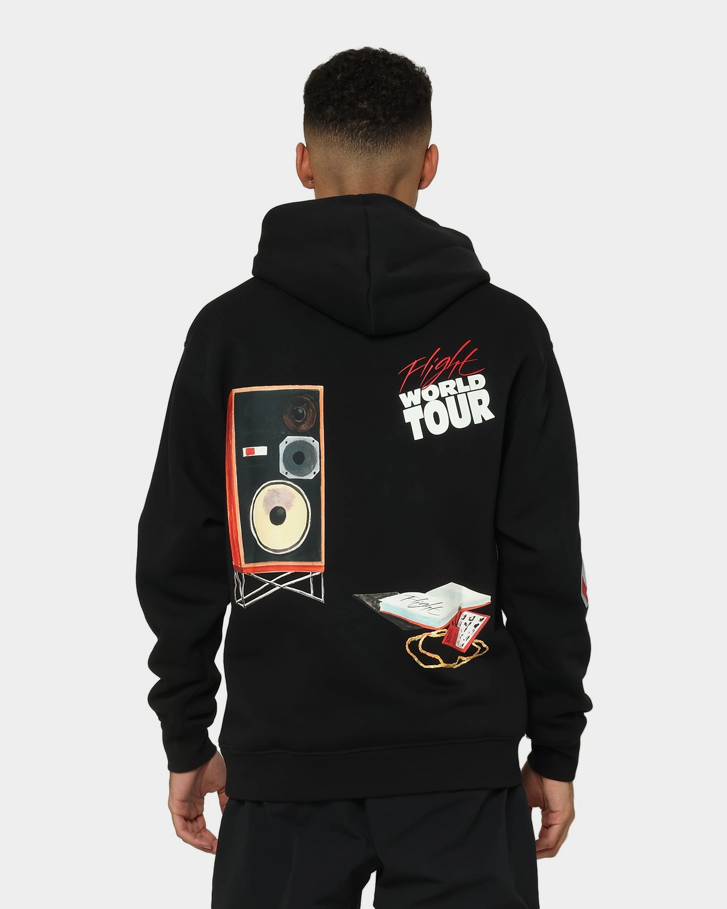 Jordan Flight Artist Series Fleece Pullover Jacket Black/Sail Unisex