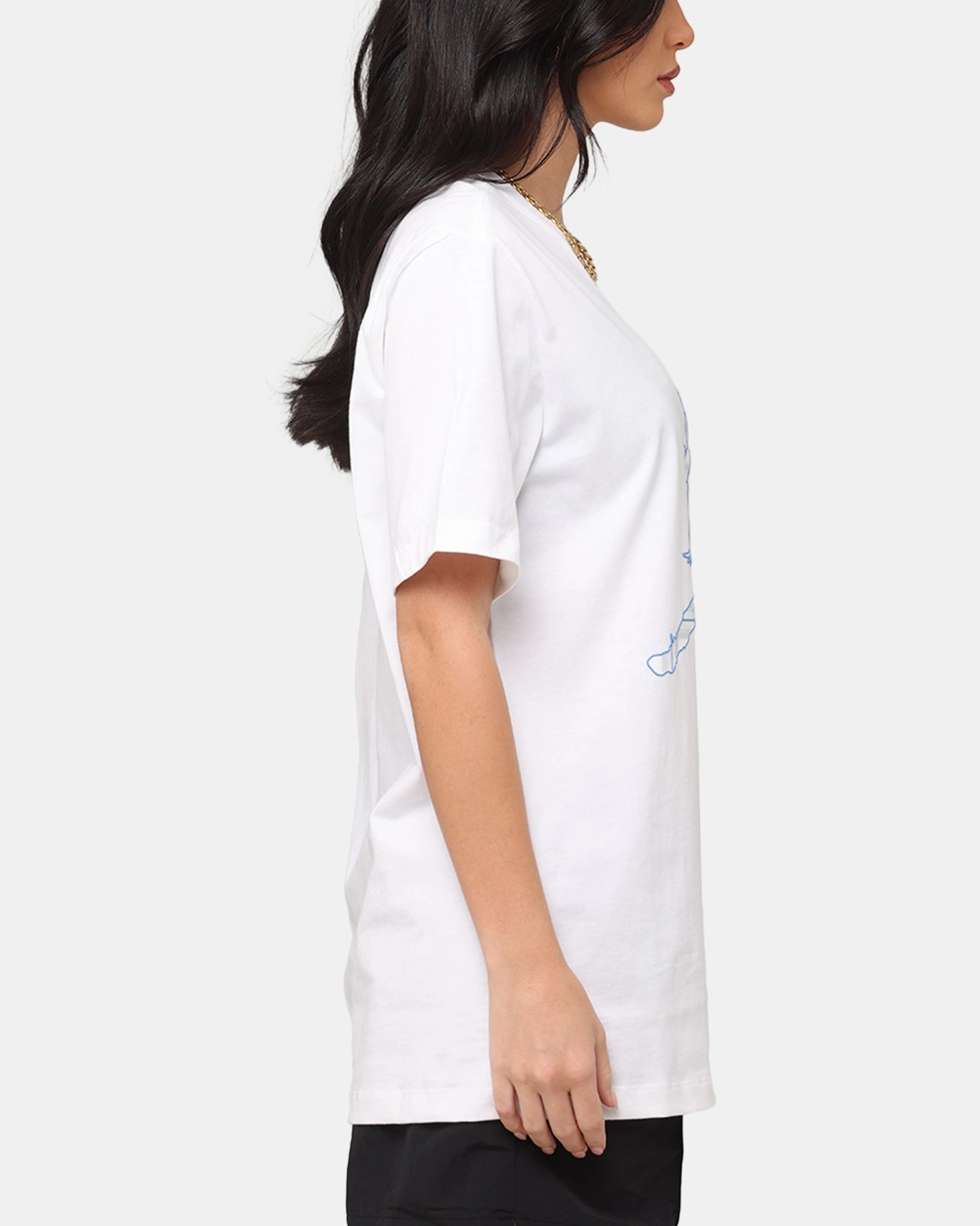 Jordan Flight Essentials Holiday Crewneck T-Shirt White Seamless Edging