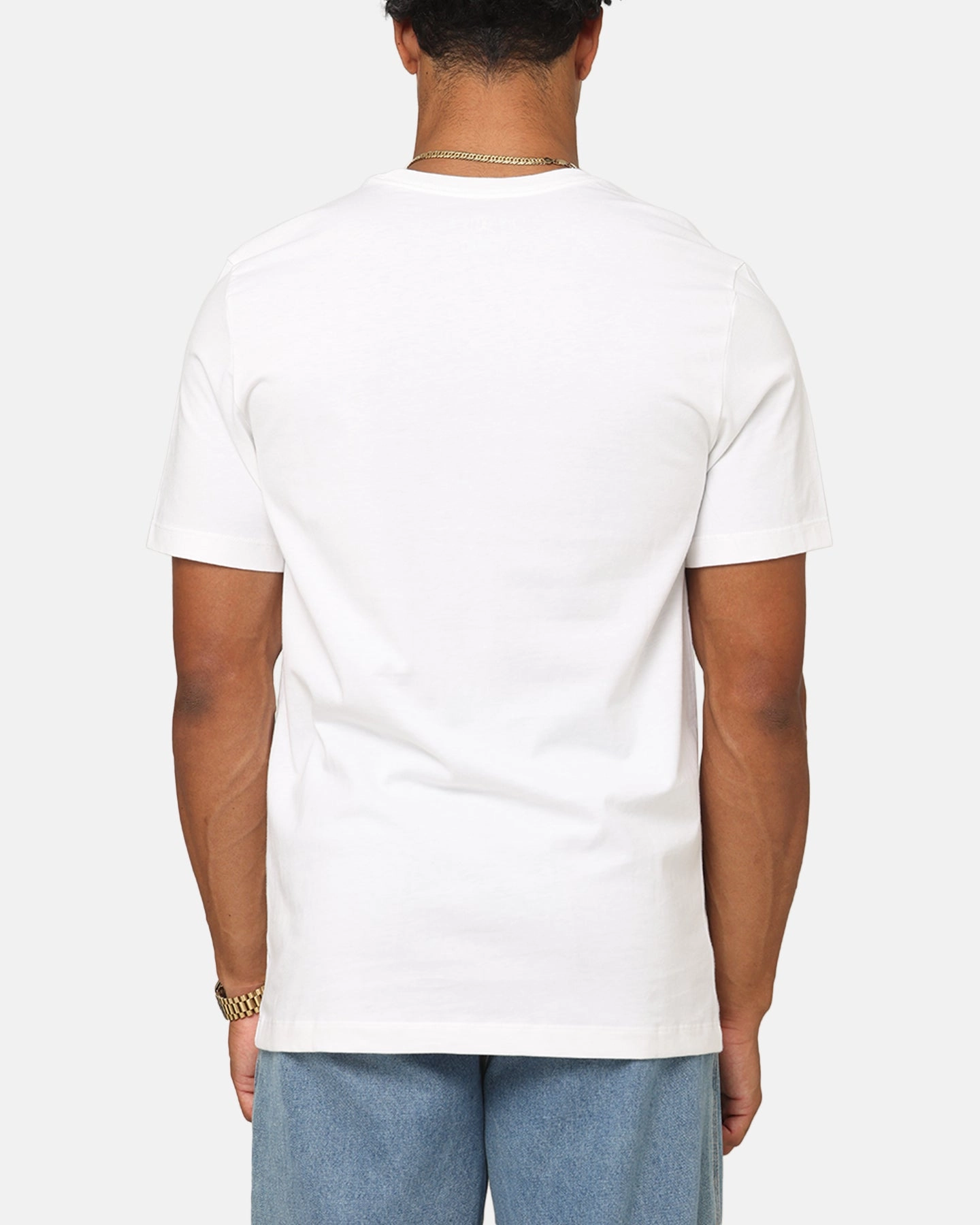Jordan Flight Essentials Holiday Crewneck T-Shirt White Reversible Design Concept FlexibleCollarOptions