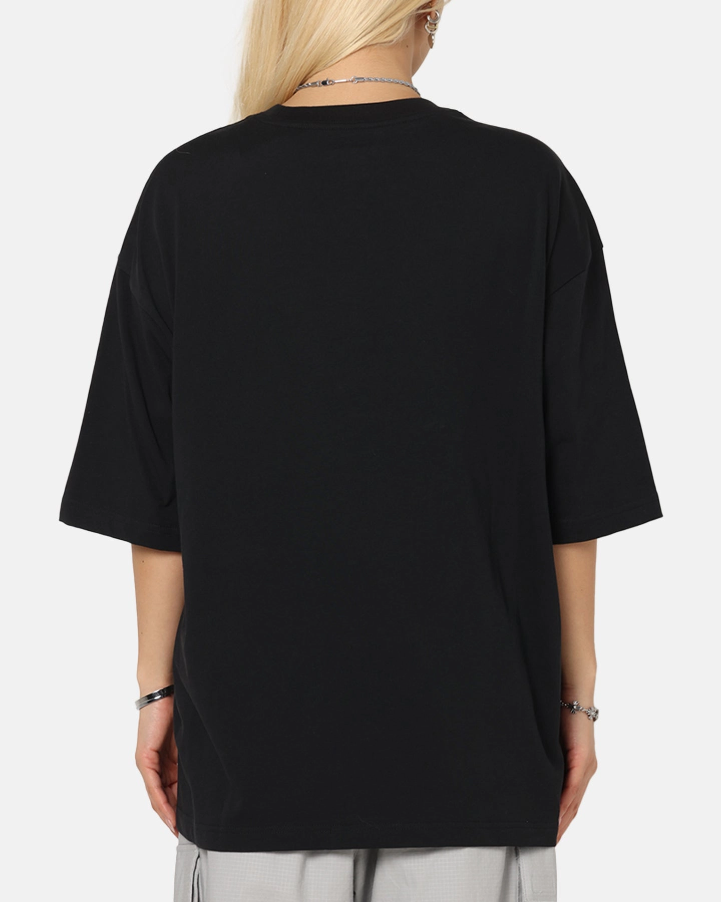 Comfortable Sleek And Stylish Jordan Flight Essentials Oversized Crewneck T-Shirt Black/Black