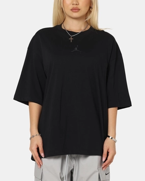Outdoor Activity Jordan Flight Essentials Oversized Crewneck T-Shirt Black/Black