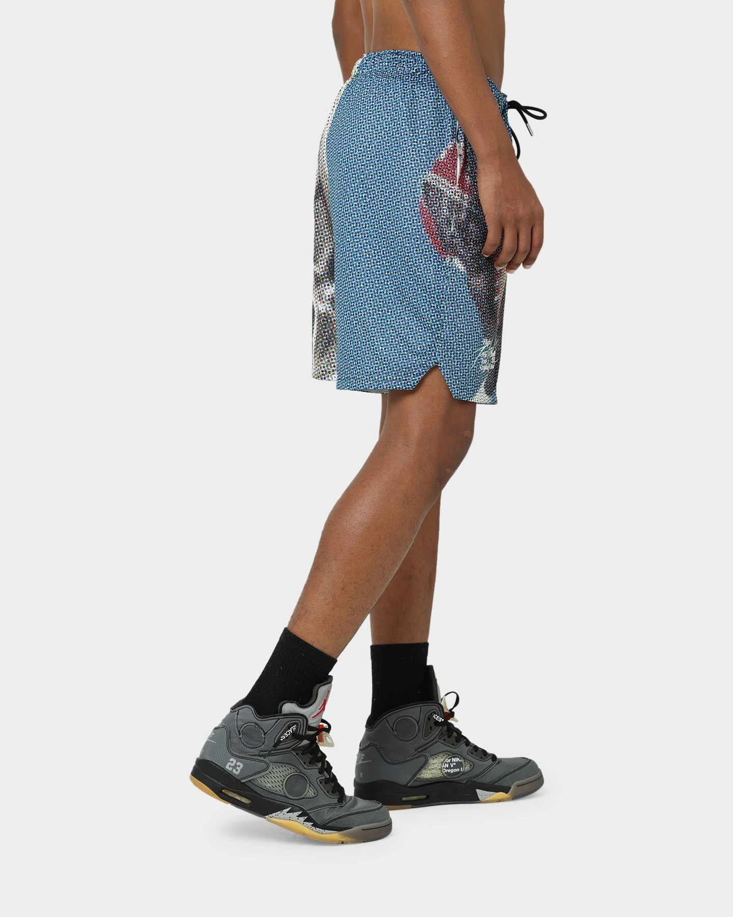 Jordan Flight Heritage Photo Shorts Black Unique Pattern
