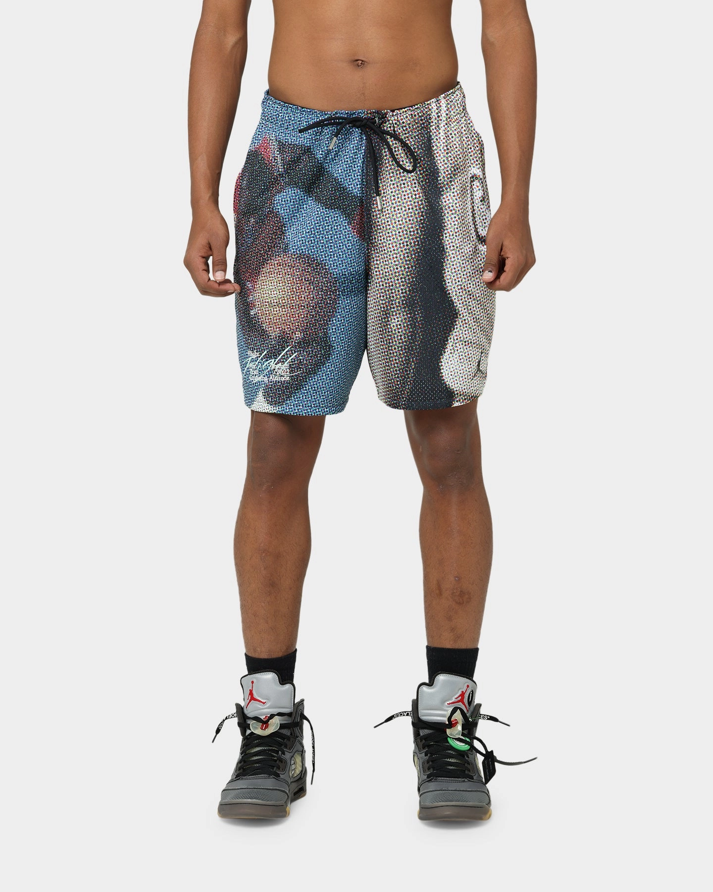 wrinkle - resistant Athletic Look Jordan Flight Heritage Photo Shorts Black
