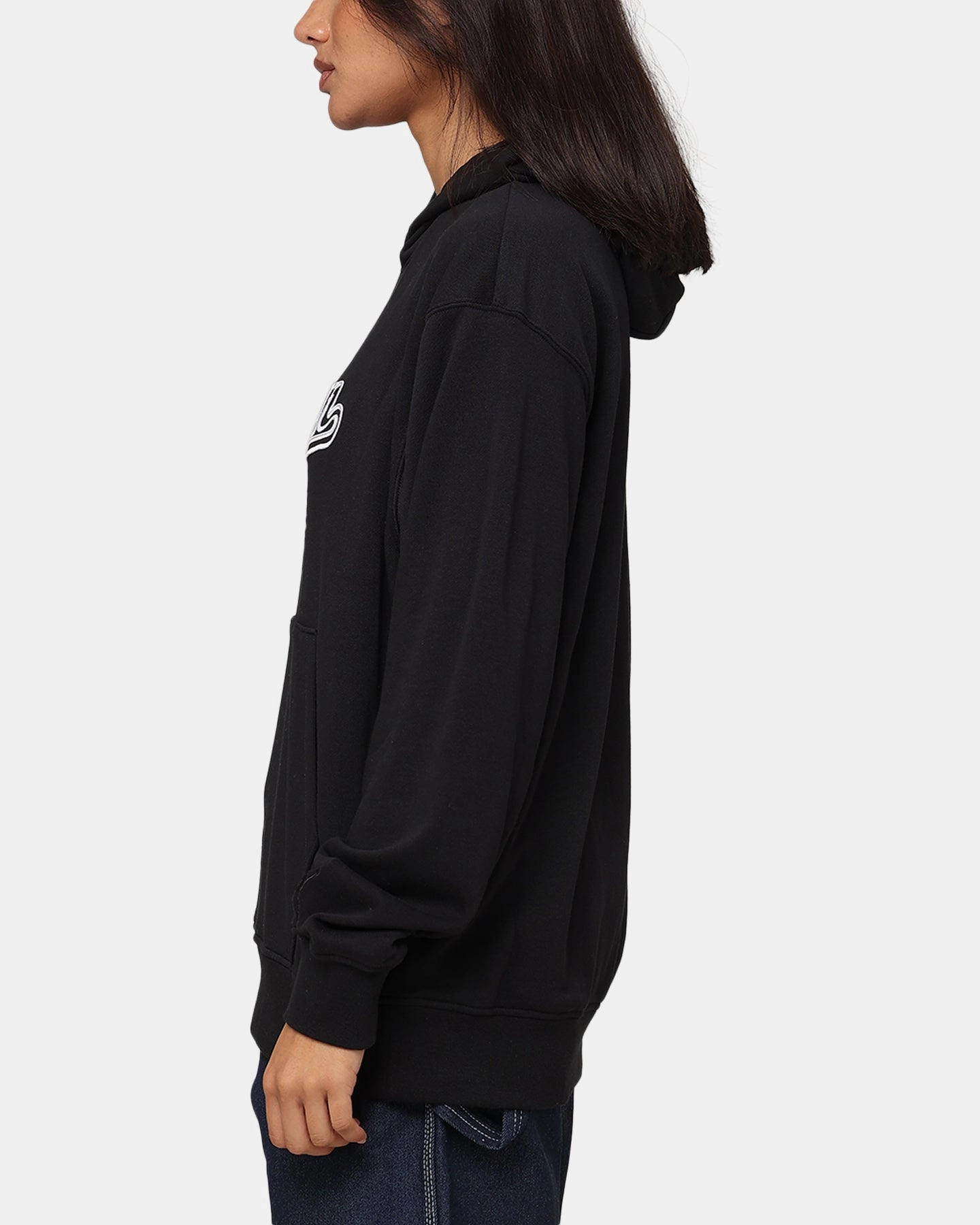 Jordan Flight MVP Fleece Pullover Hoodie Black Quick Fit Compassion