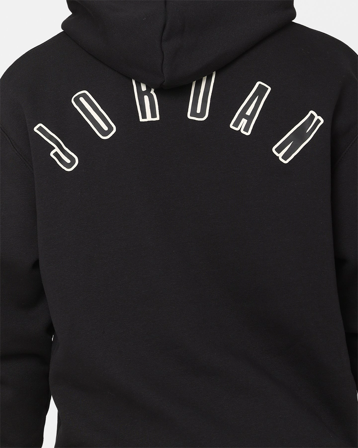 Jordan Flight MVP Fleece Pullover Hoodie Black/Sail LowProfileLogo