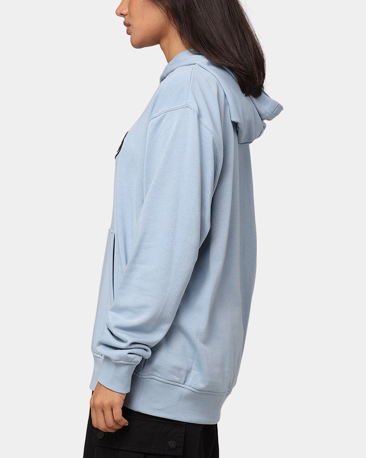 mountain vacation Jordan Flight MVP Fleece Pullover Hoodie Blue Grey