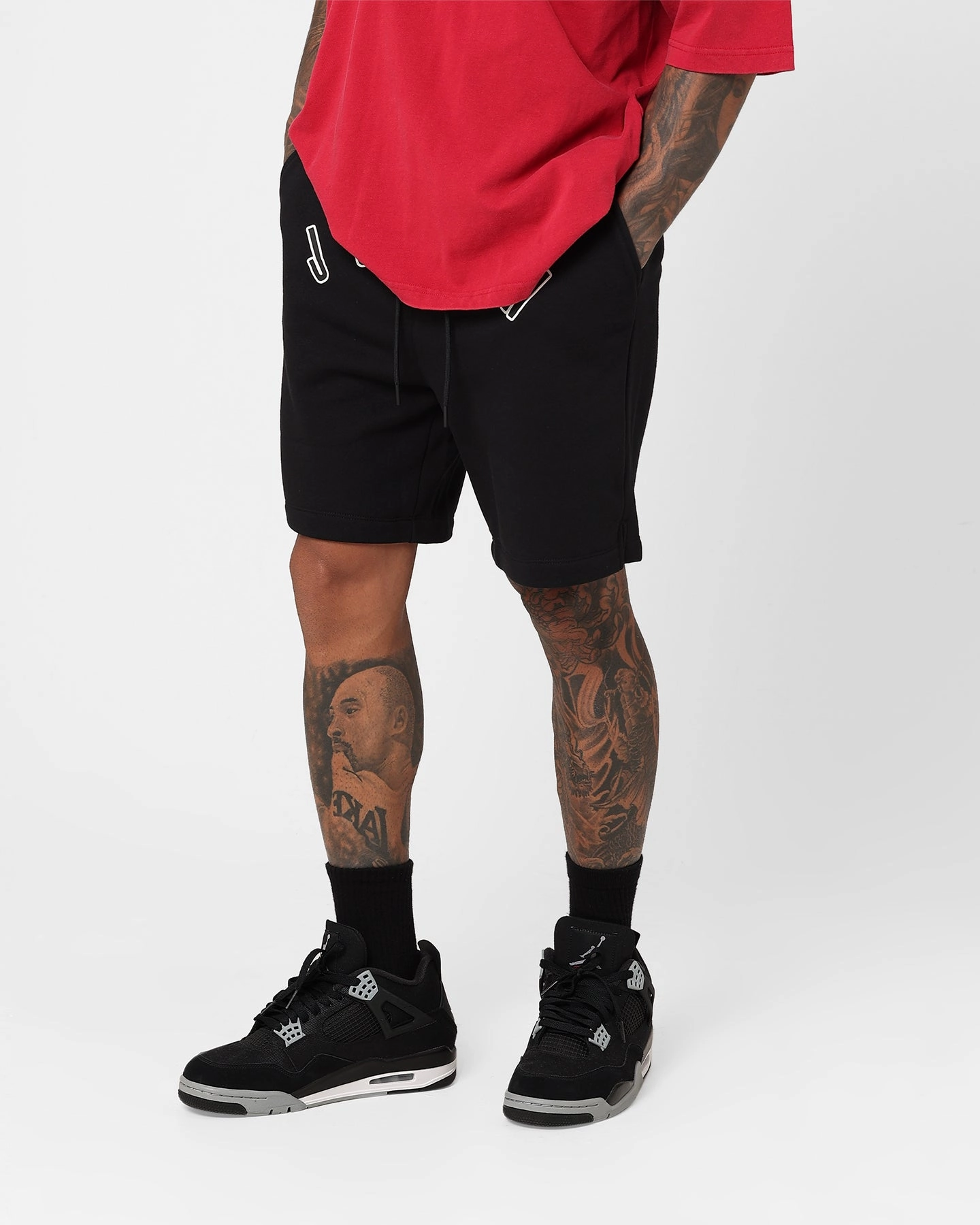Jordan Flight MVP Fleece Shorts Black/Sail Gym apparel men's clothing