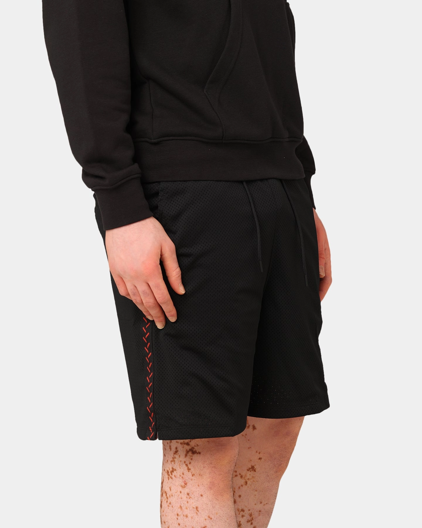 artisanal quality Gym apparel Jordan Flight MVP Mesh Shorts Black/Dune Red