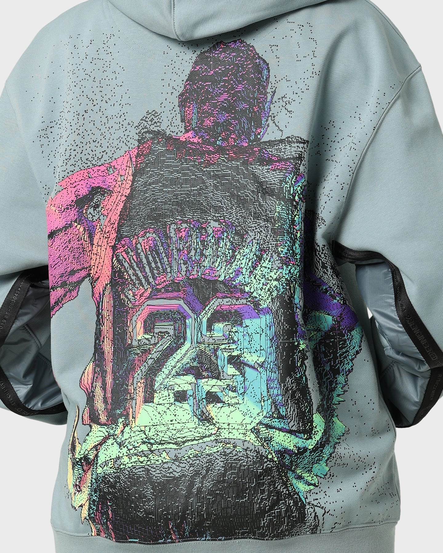 Universal Size Adaptation Jordan Jordan 23 Engineered Statement Fleece Pullover Hoodie Aviator Grey