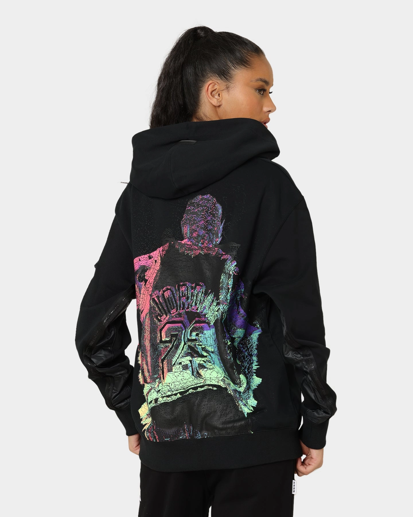 Eco - friendly Jordan Jordan 23 Engineered Statement Fleece Pullover Hoodie Black