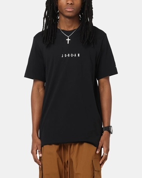 Kids clothing Jordan Jumpman Air Crewneck T-Shirt Black/Sail