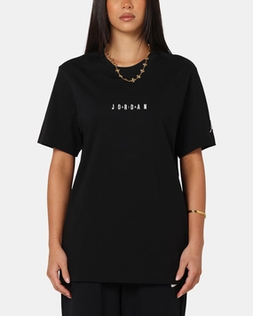 SunProtectionFabric Jordan Jumpman Air Crewneck T-Shirt Black/Sail