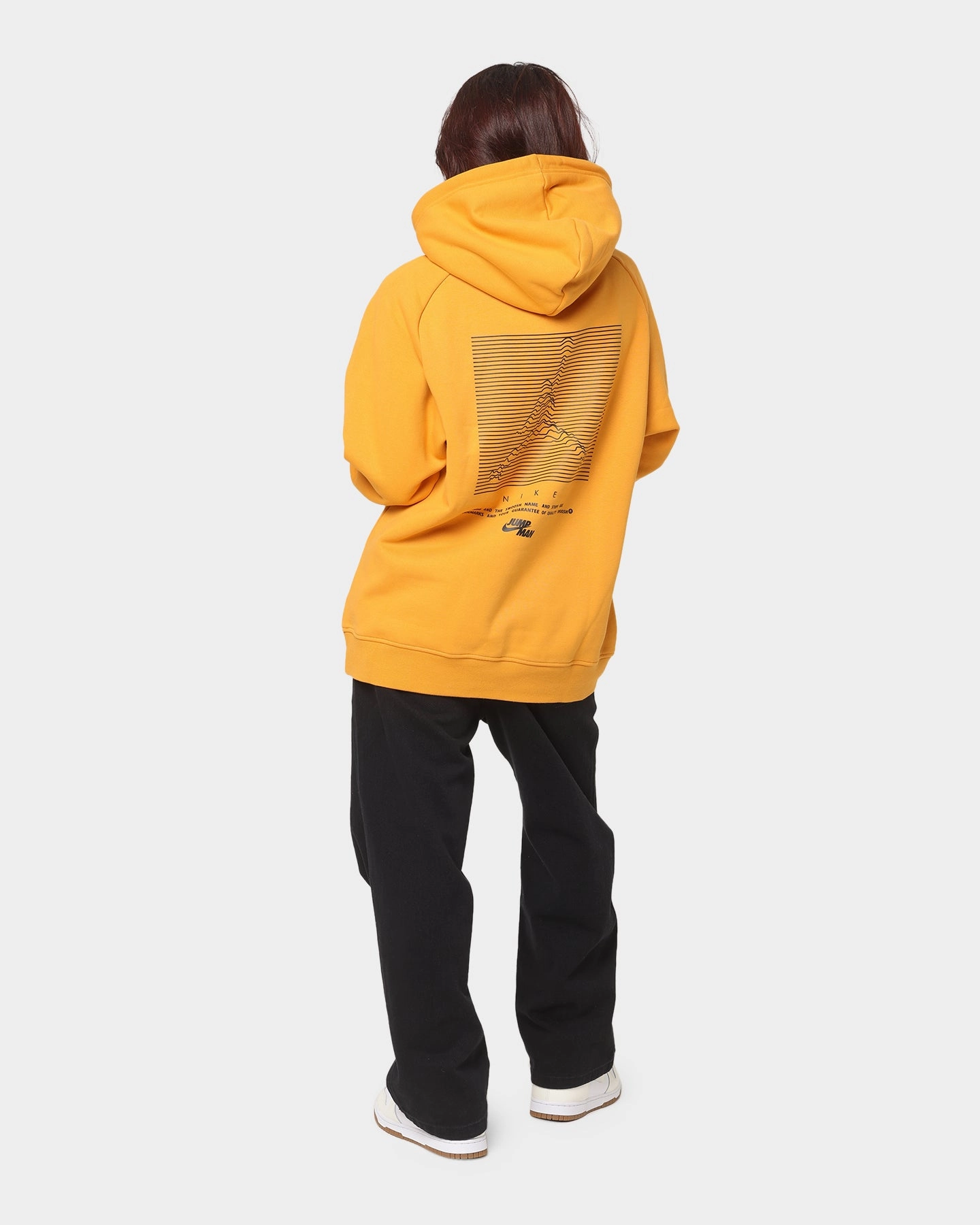 Articulated Seams students Jordan Jumpman Fleece Pullover Hoodie Light Curry