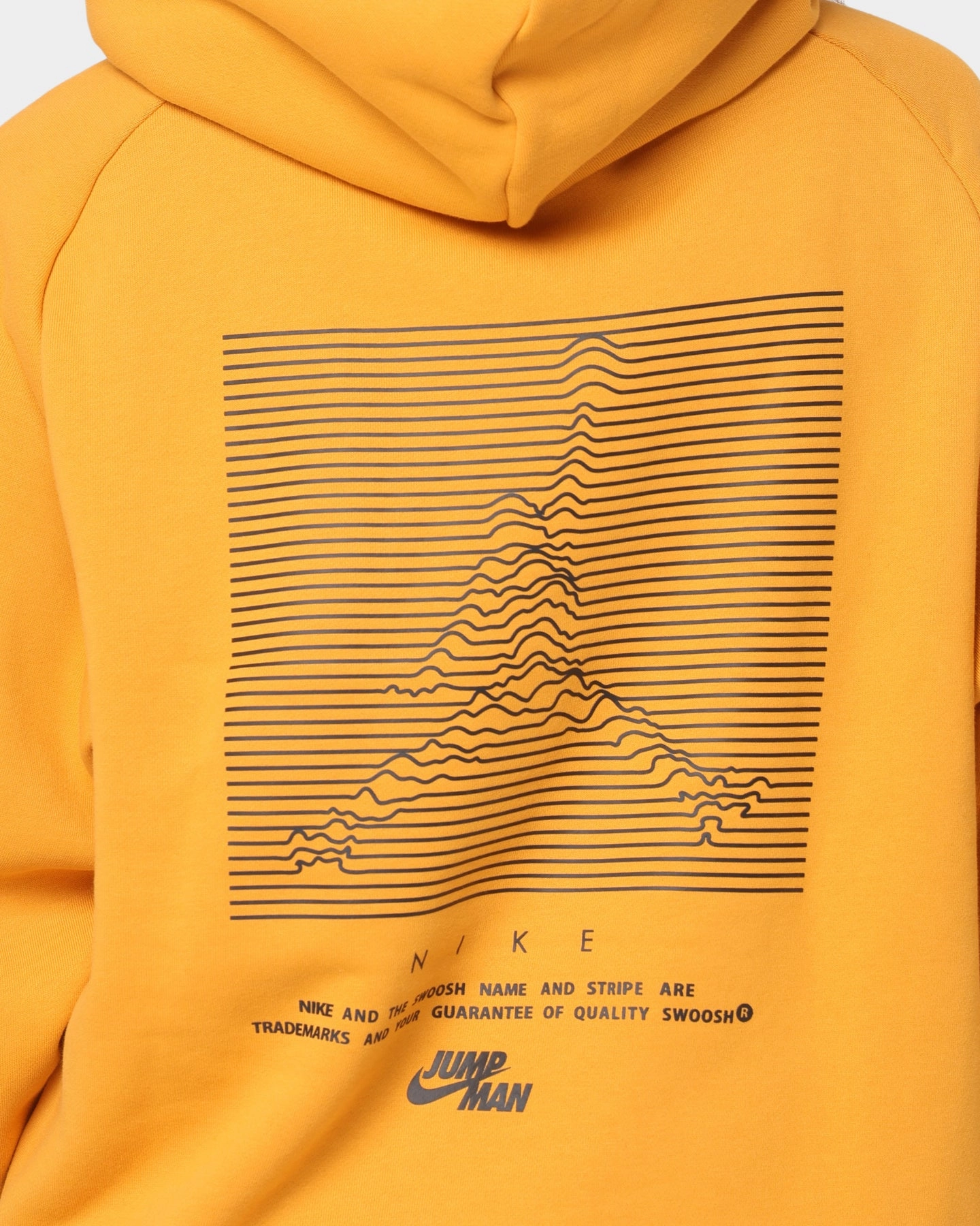 Jordan Jumpman Fleece Pullover Hoodie Light Curry Water Resistant Fabric