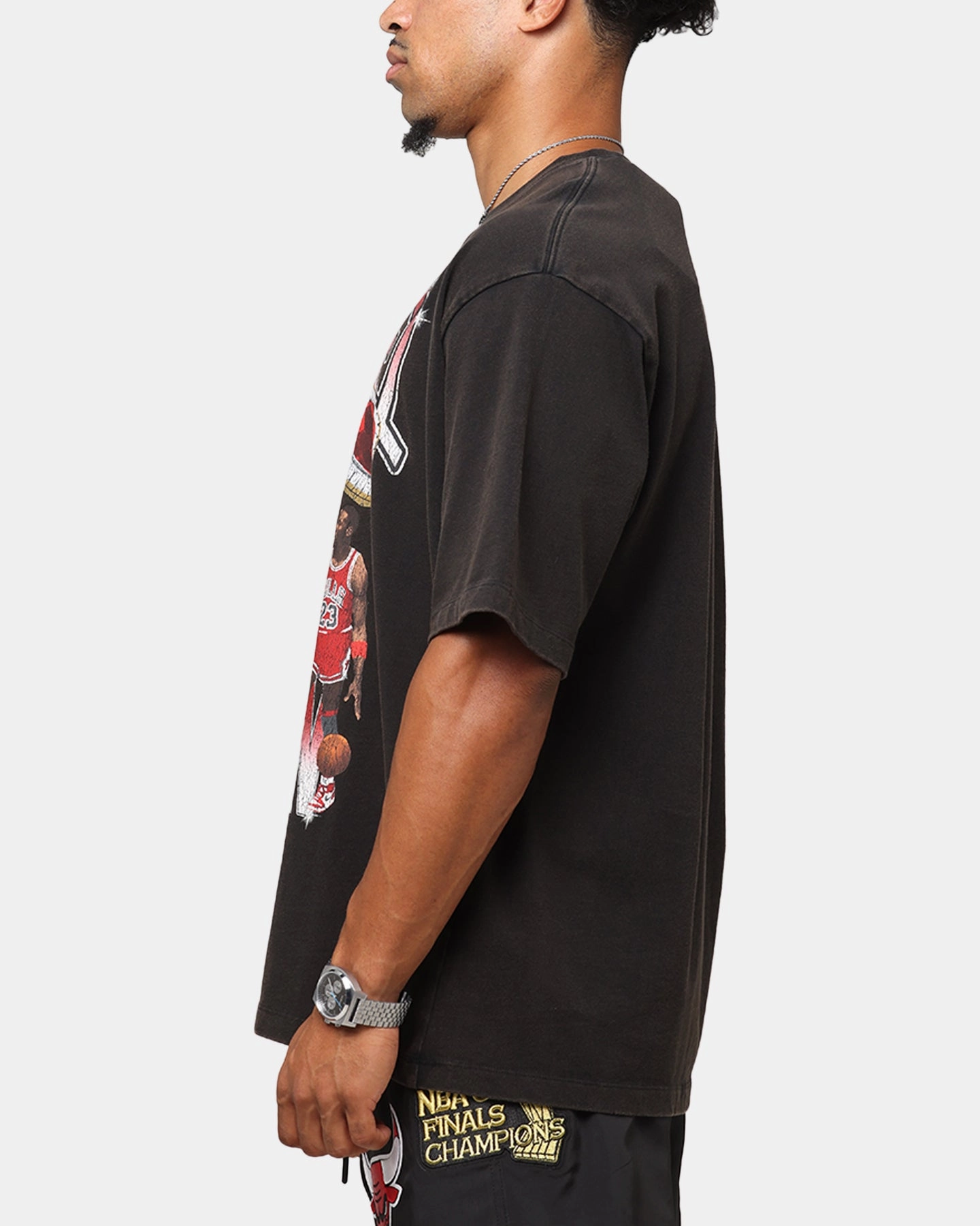 Flexible Wear Jordan Jumpman Flight Essentials Graphic Oversized T-Shirt Black/Varisty Red