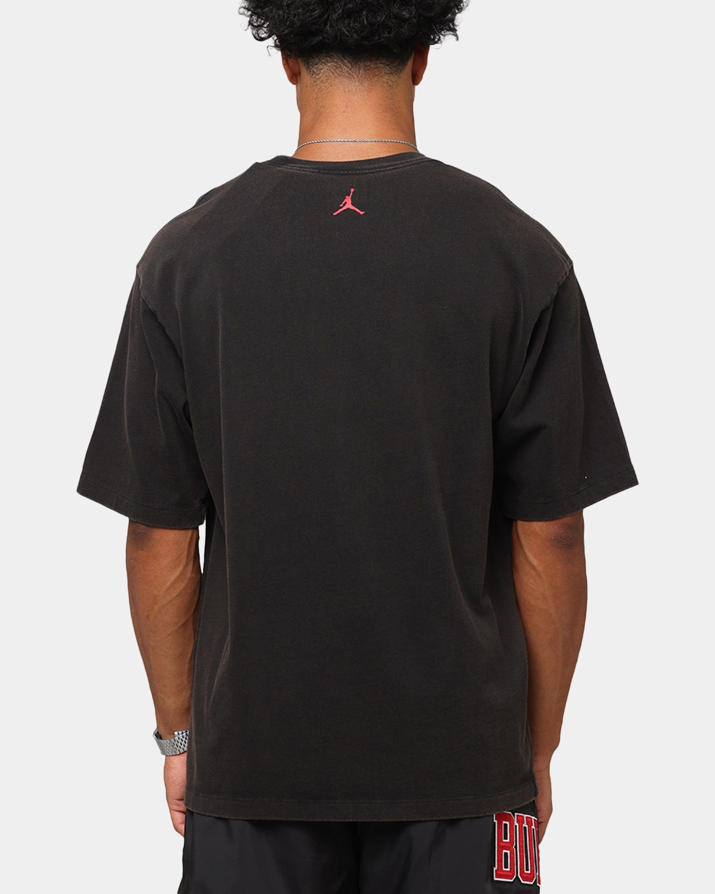 Outdoor Adventure Comfy Look Wear Jordan Jumpman Flight Essentials Graphic Oversized T-Shirt Black/Varisty Red