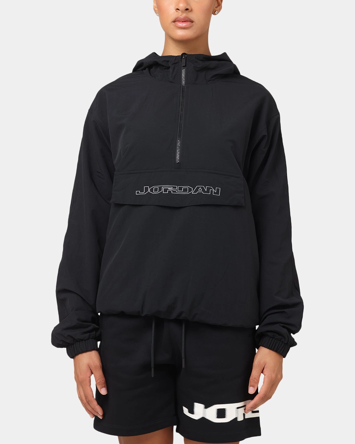 Jordan Jumpman MVP Jacket Black/Sail Teens
