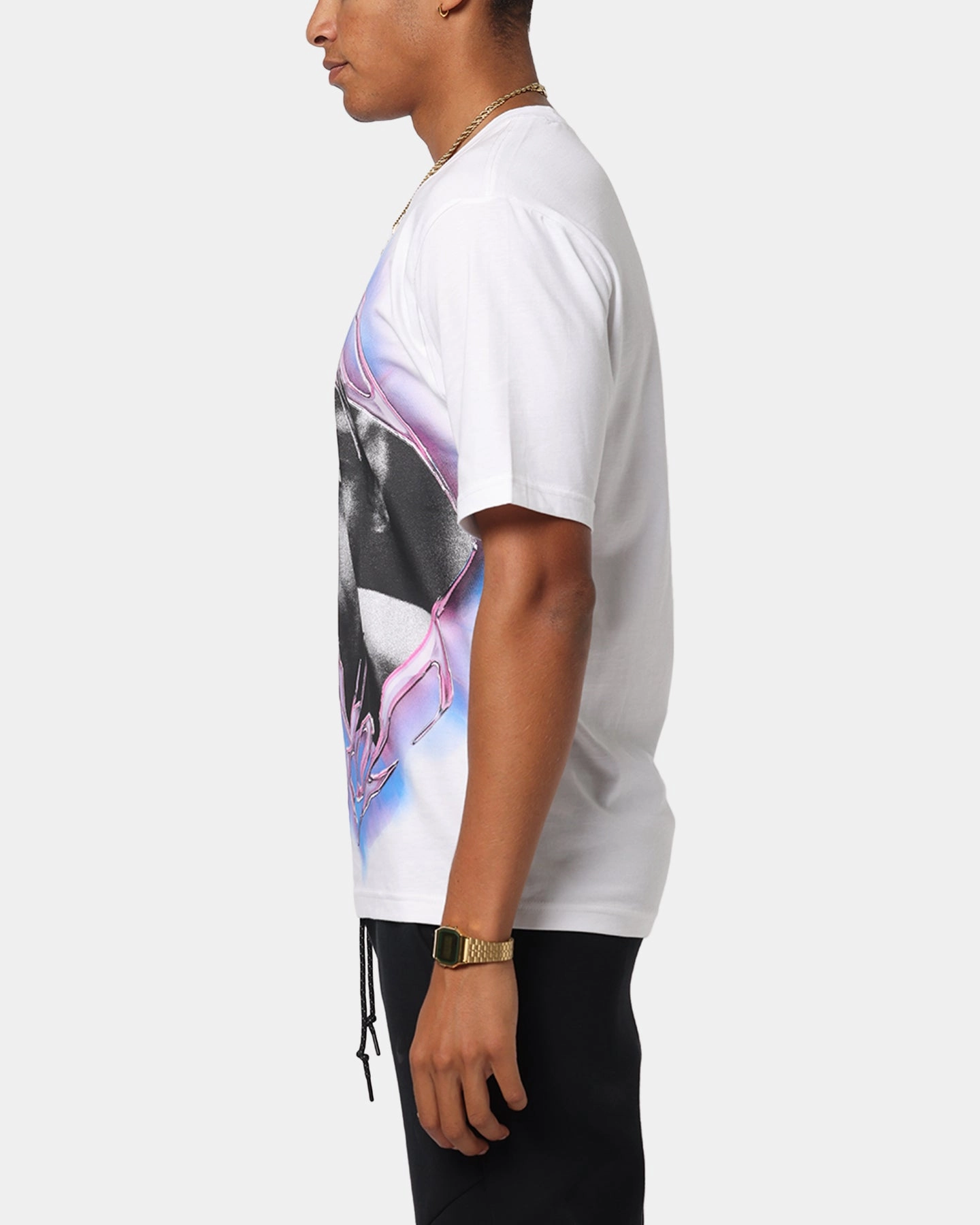 Reinforced Hemline Jordan Jumpman Sport 8 5Dri-FIT Graphic T-Shirt White/Black