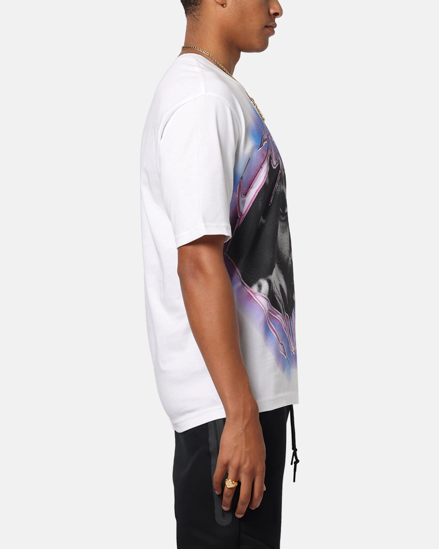 Spring Freshness Daily Fashion Jordan Jumpman Sport 8 5Dri-FIT Graphic T-Shirt White/Black