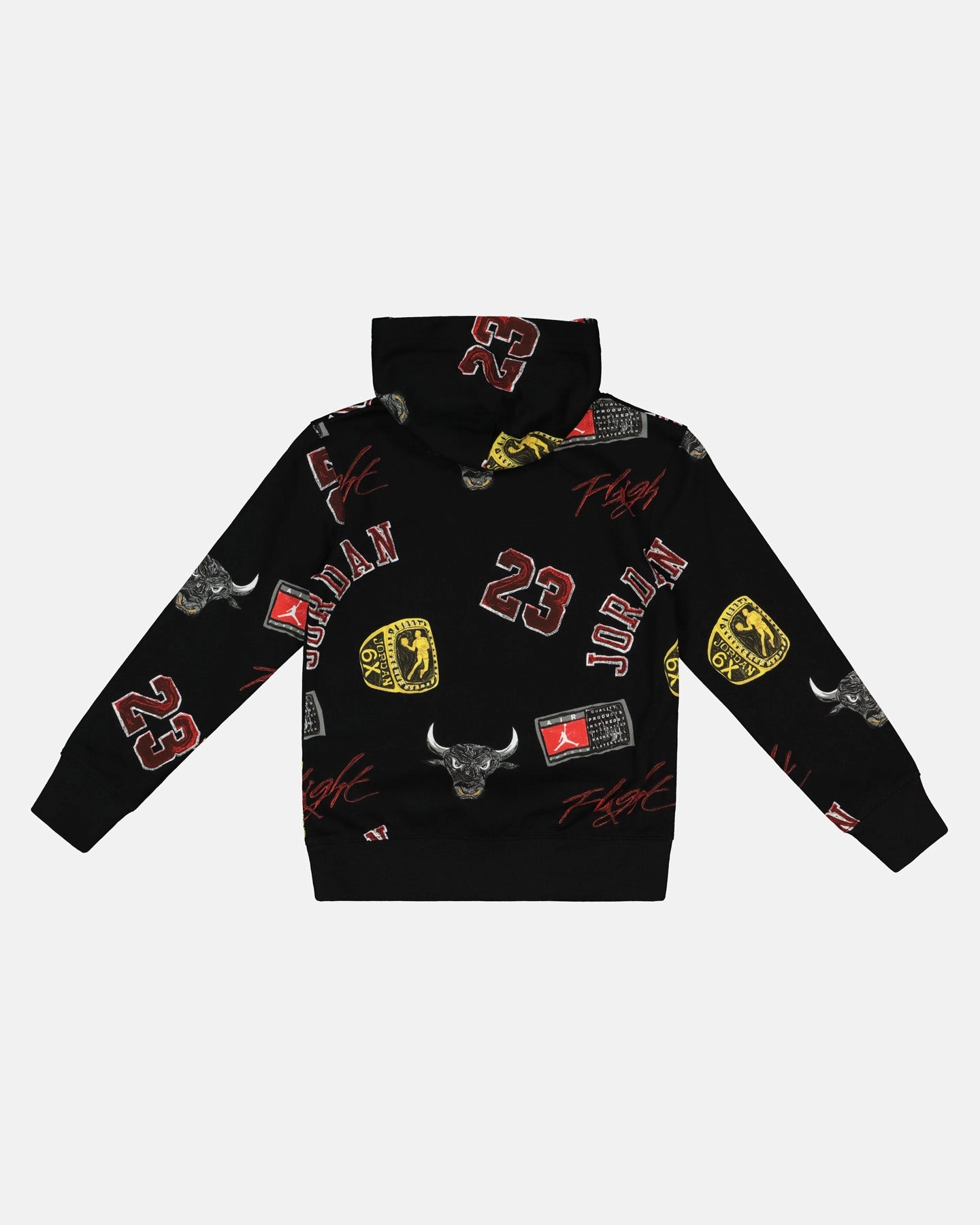 Patch Jordan Kids' Essentials AOP Pullover Hoodie Black