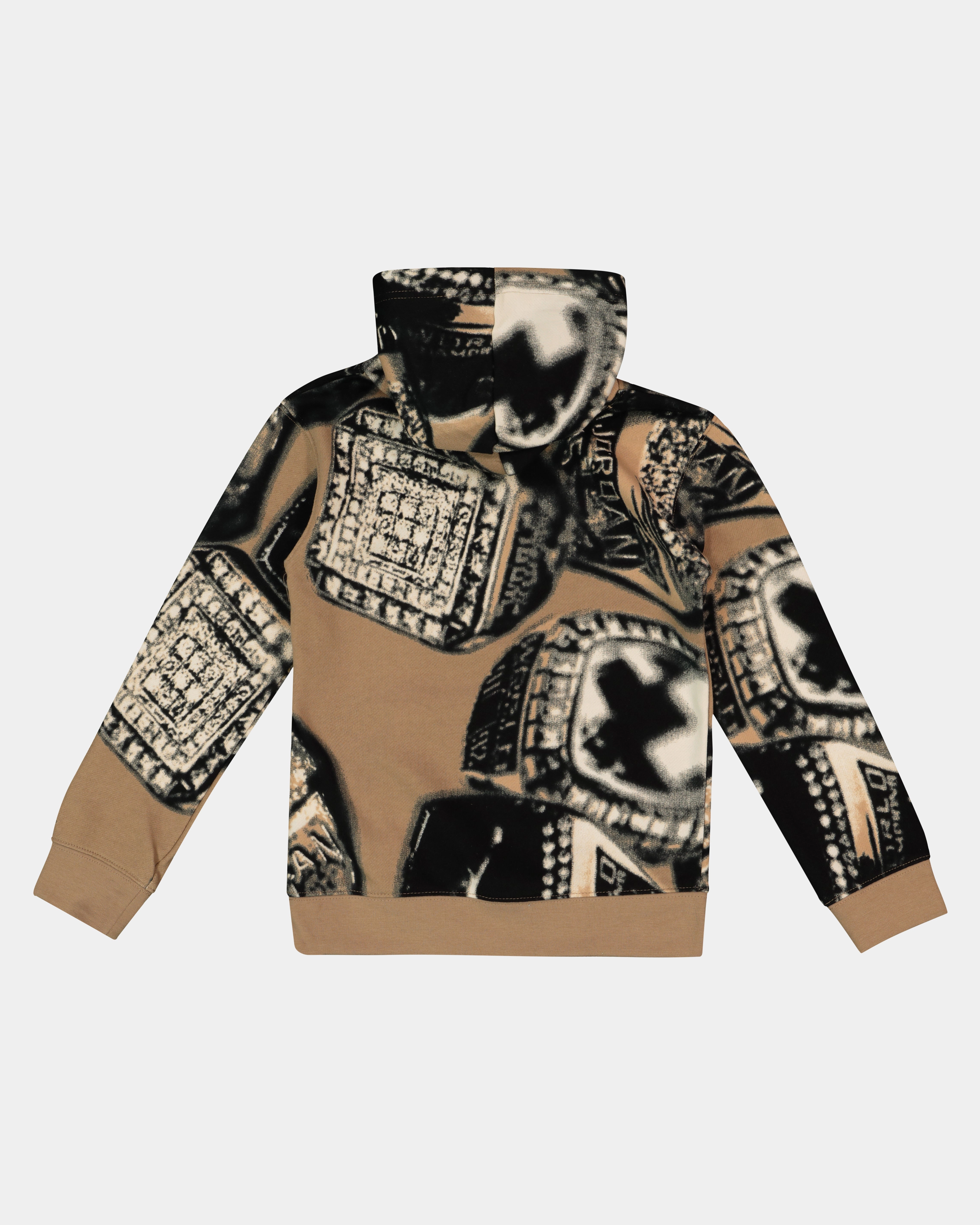 Jordan Kids' Jumpman MVP Pullover Hoodie Camo Cream
