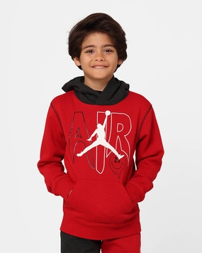 Jordan Kids' Lucid Dreams Fleece Hoodie Gym Red Soft Touch Interior Save