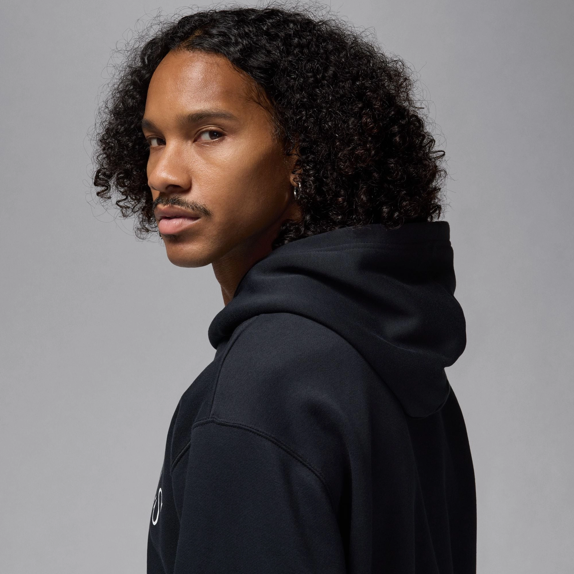 Cold Climate suitable for miners Jordan Los Angeles Pullover Hoodie 'Black'