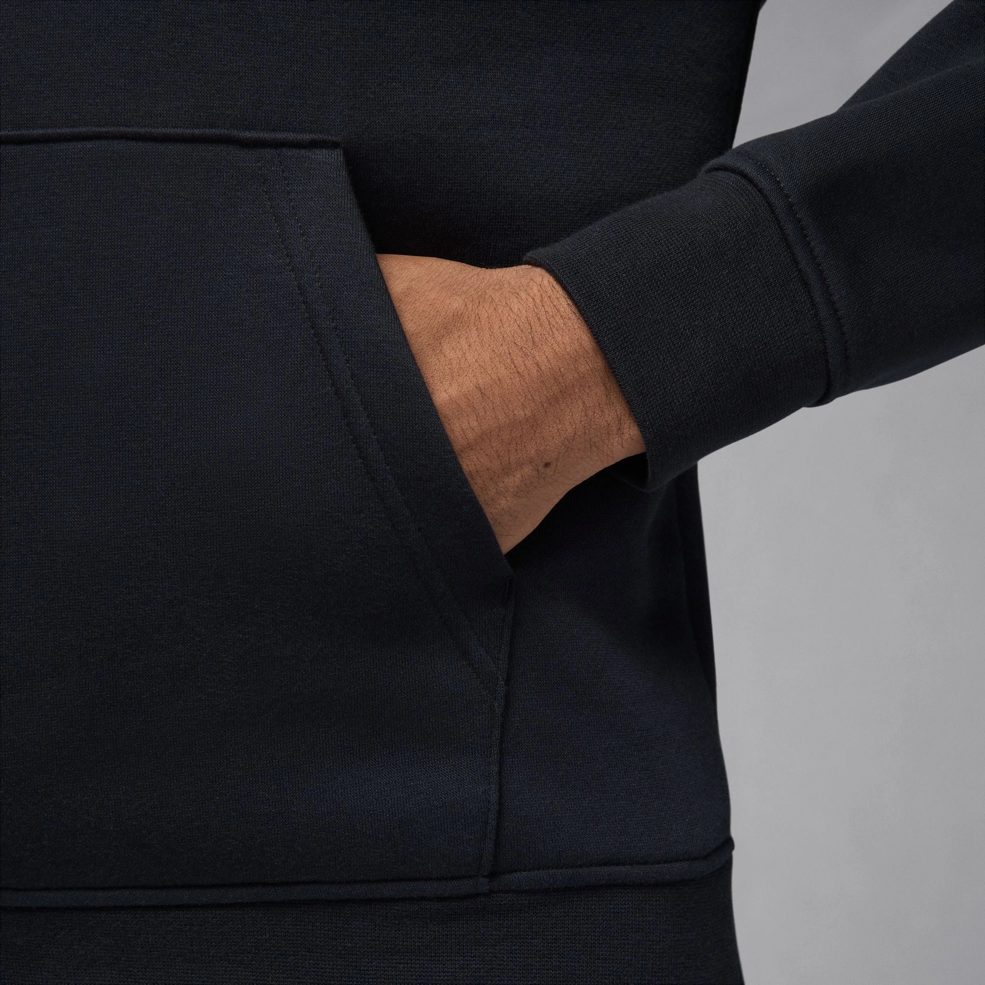 Jordan Los Angeles Pullover Hoodie 'Black' Fresh Layer Defense - focused