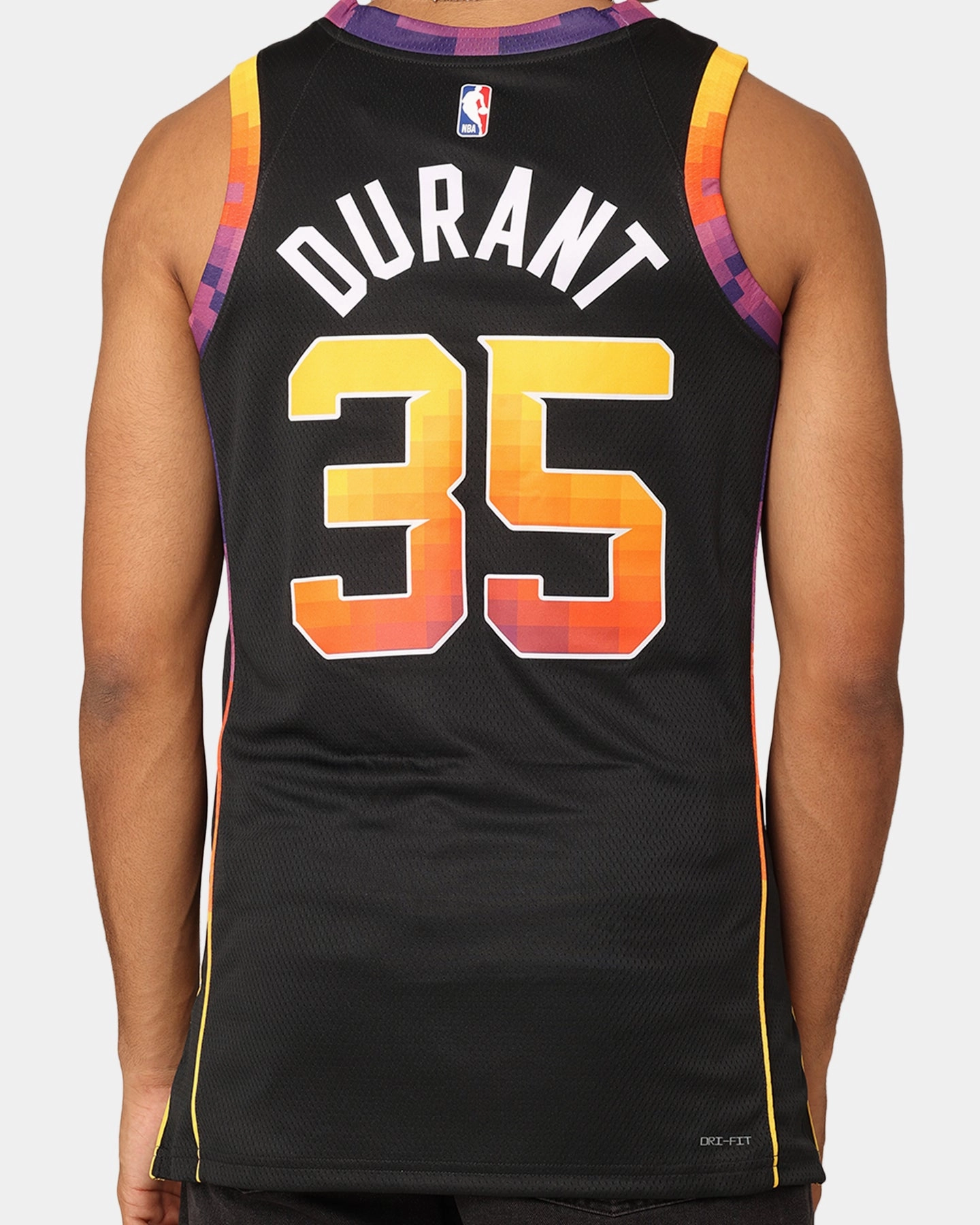 Thermal Barrier Interlock Jordan Phoenix Suns Kevin Durant Statement Edition 2022/23 Dri-FIT Swingman Jersey Black