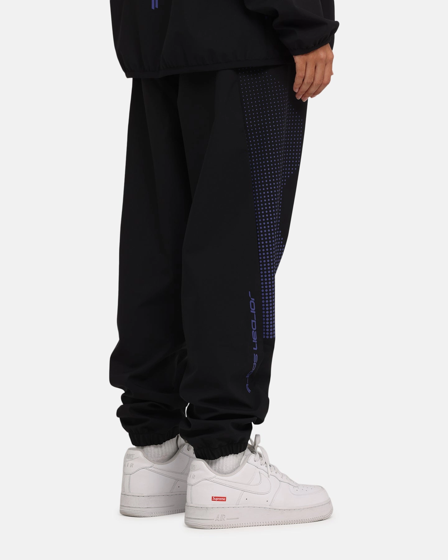 Jordan Sport Jam Warm-Up Pants Black/Purple Anti Odor Technology RegularFit