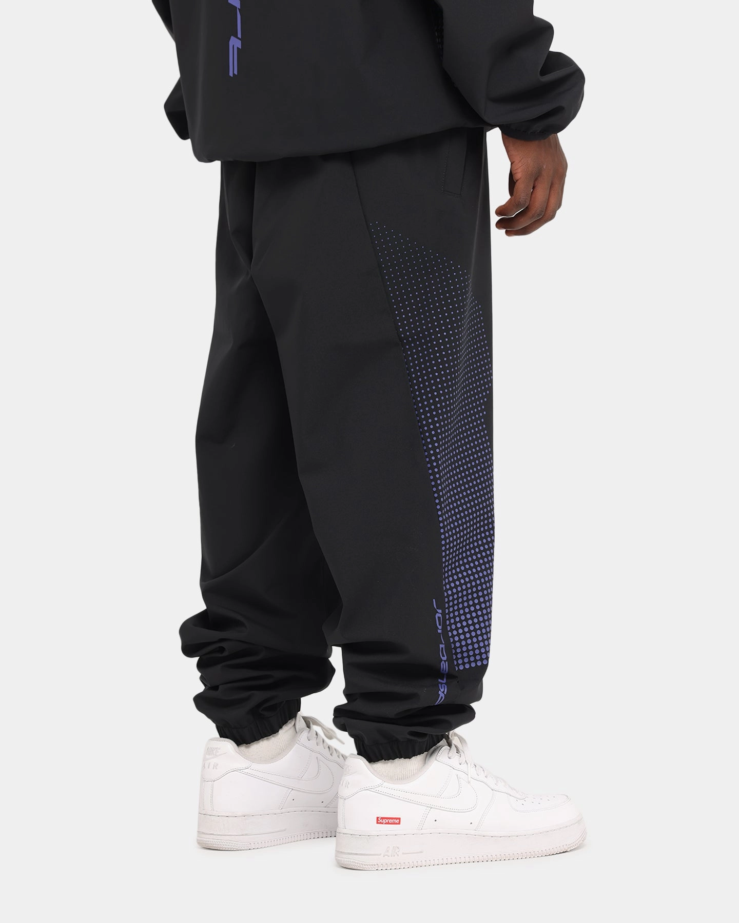 Jordan Sport Jam Warm-Up Pants Black/Purple Flexible Gusset
